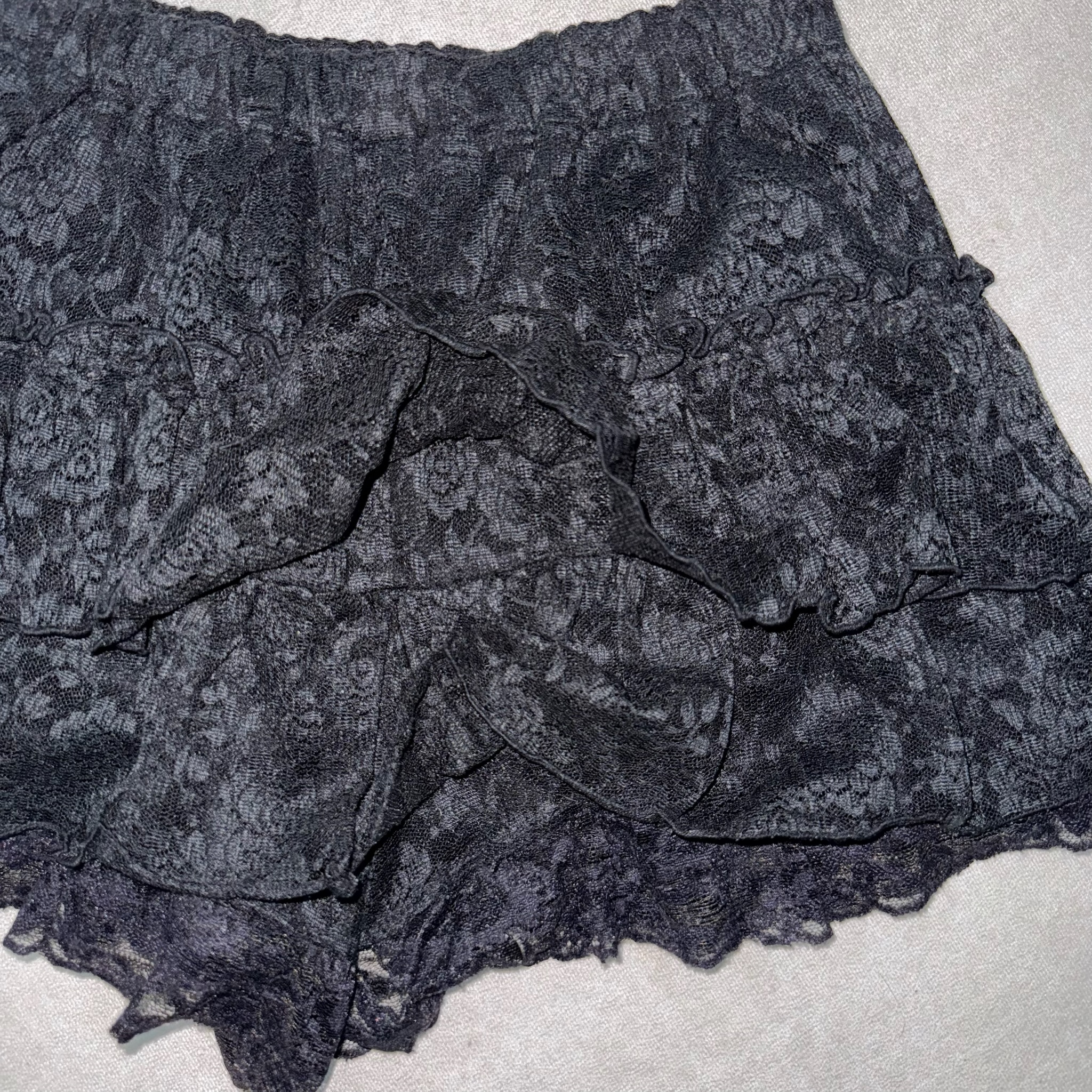 Plaid Lace Babydoll Set