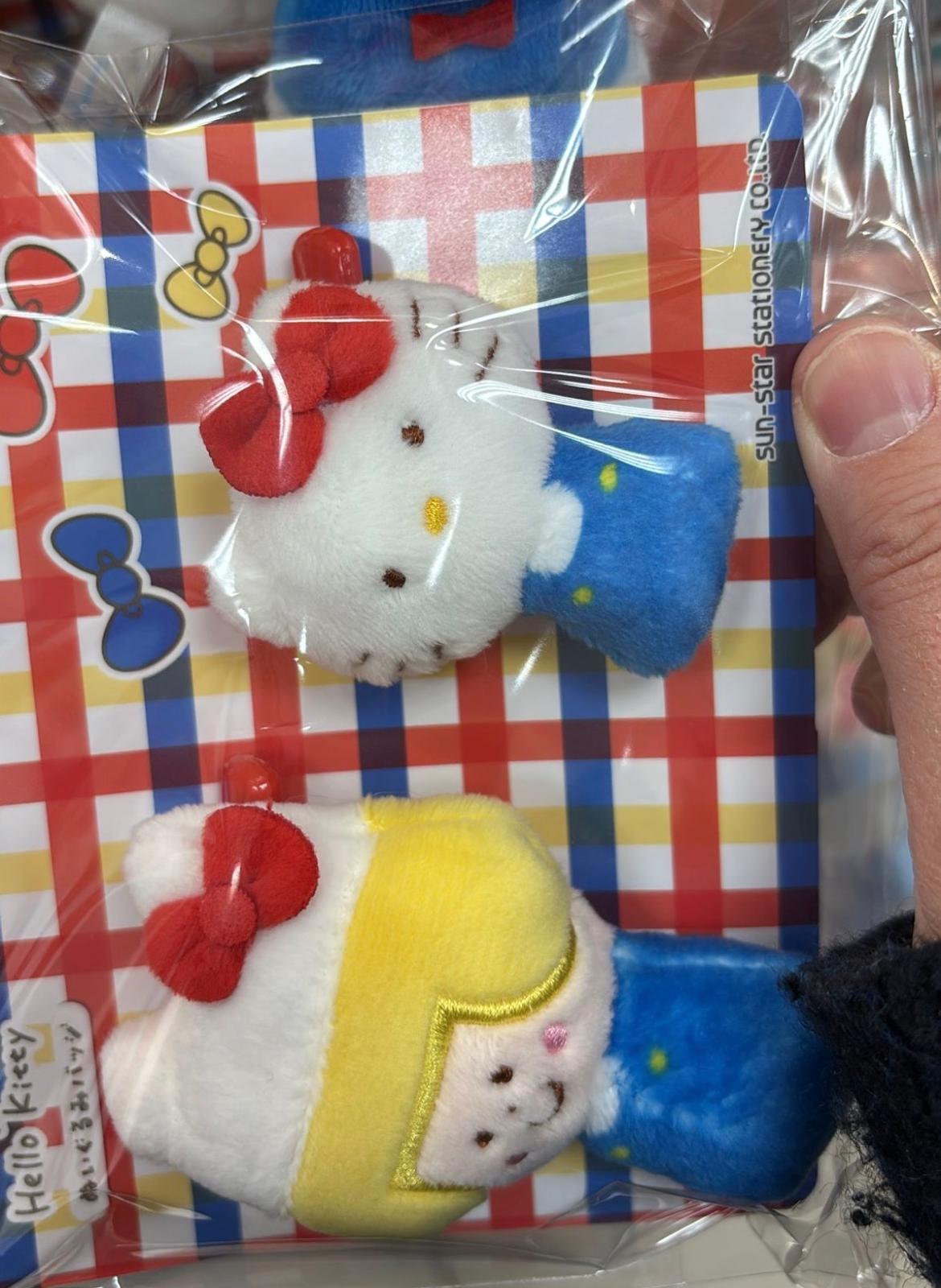 Mizutama x Hallo kitty 毛公仔 PIN