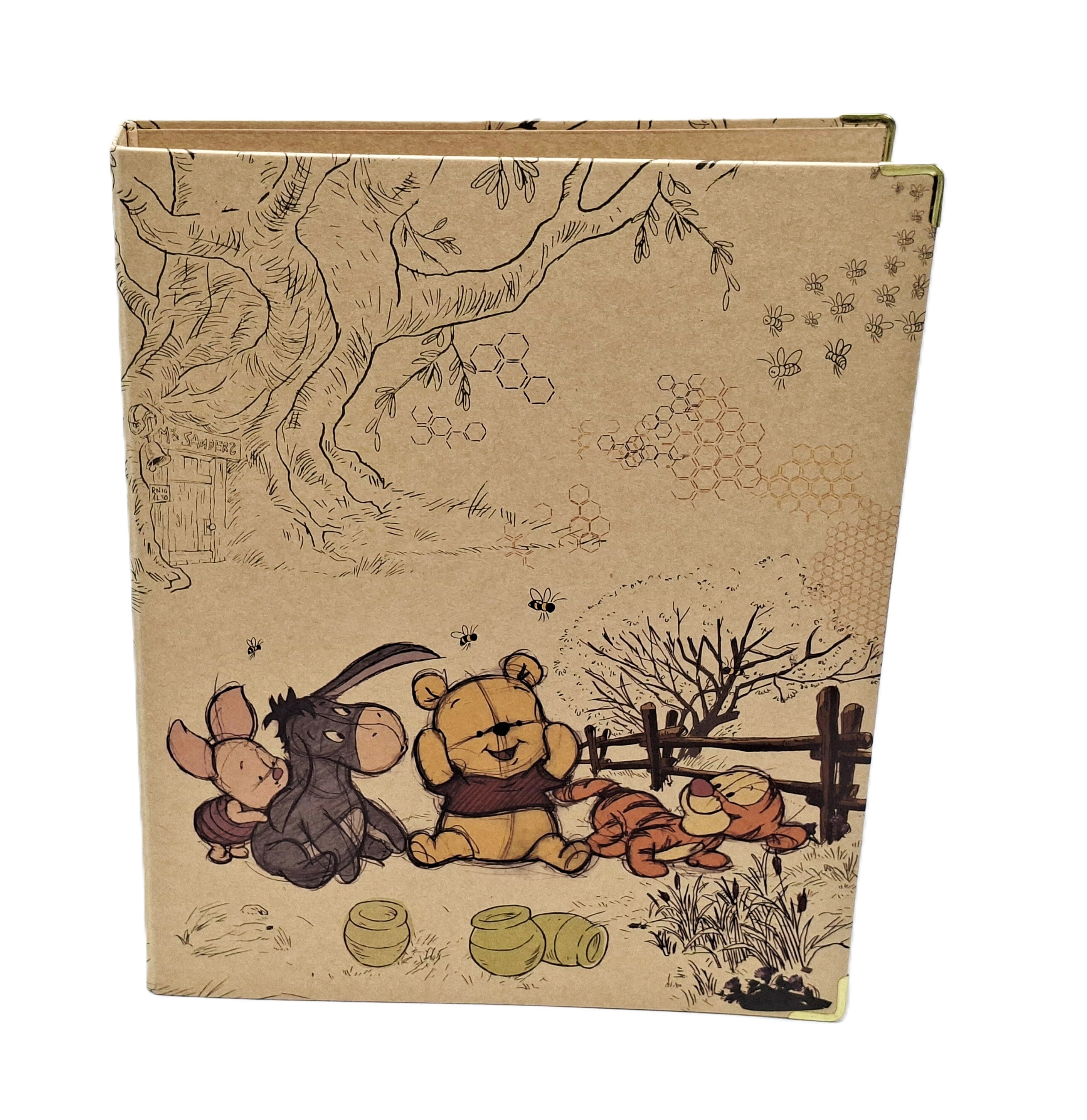 精裝4孔夾 Winnie the Pooh 維尼熊 (DPAC-41301B)