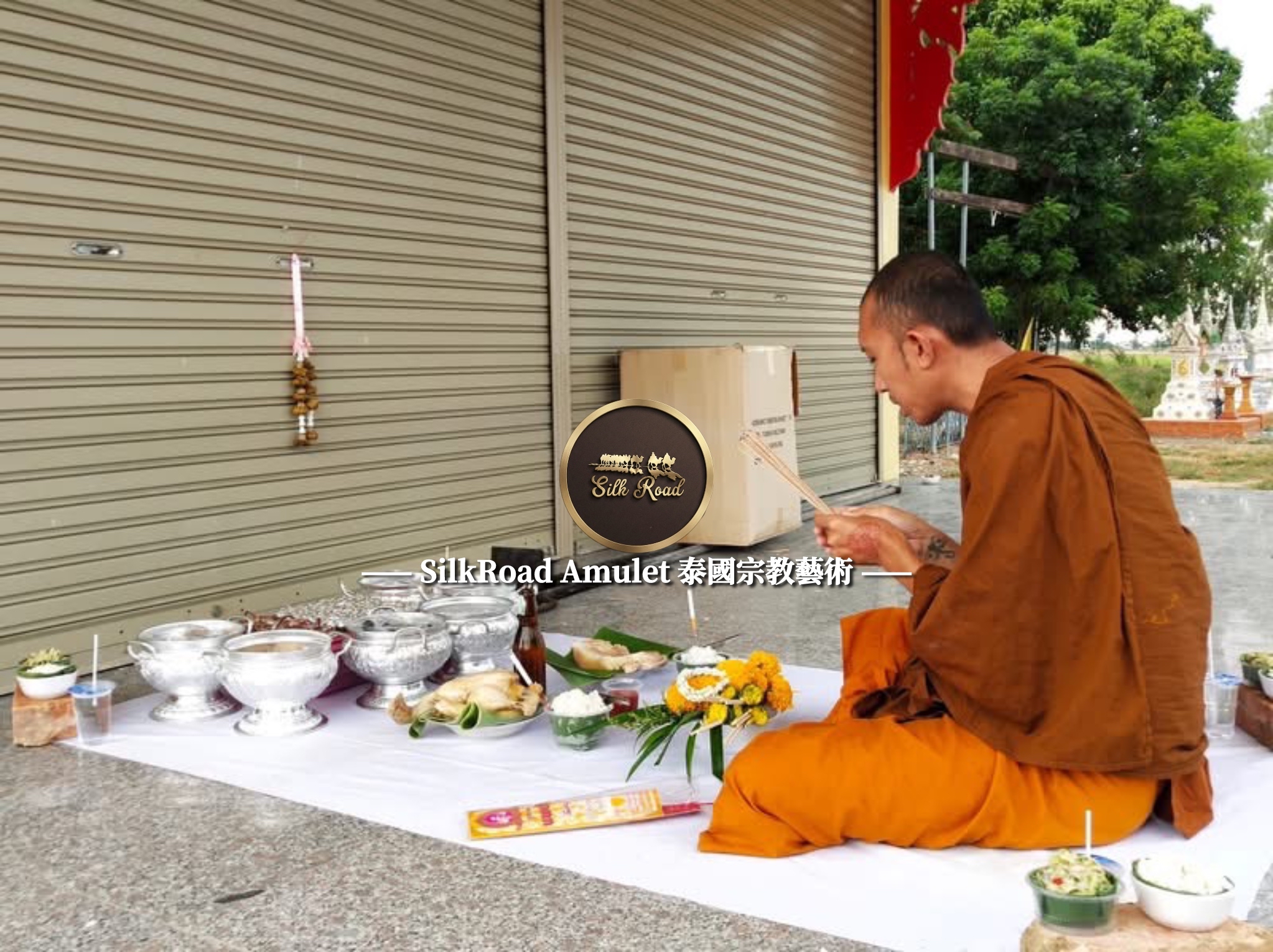 帕阿贊亞努屈  佛曆2568  鬼骨必打佛｜附師父親手寫符｜光學級高透防水殼