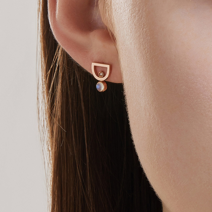 DIDIER DUBOT Selection D 鑽石耳環 (JDRERYF10MC)