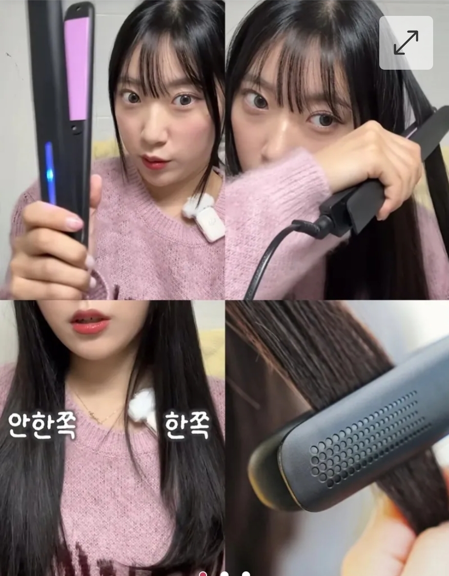 $65支.2支起$55支..韓國 Daiso 必搶神器-離子直髮夾