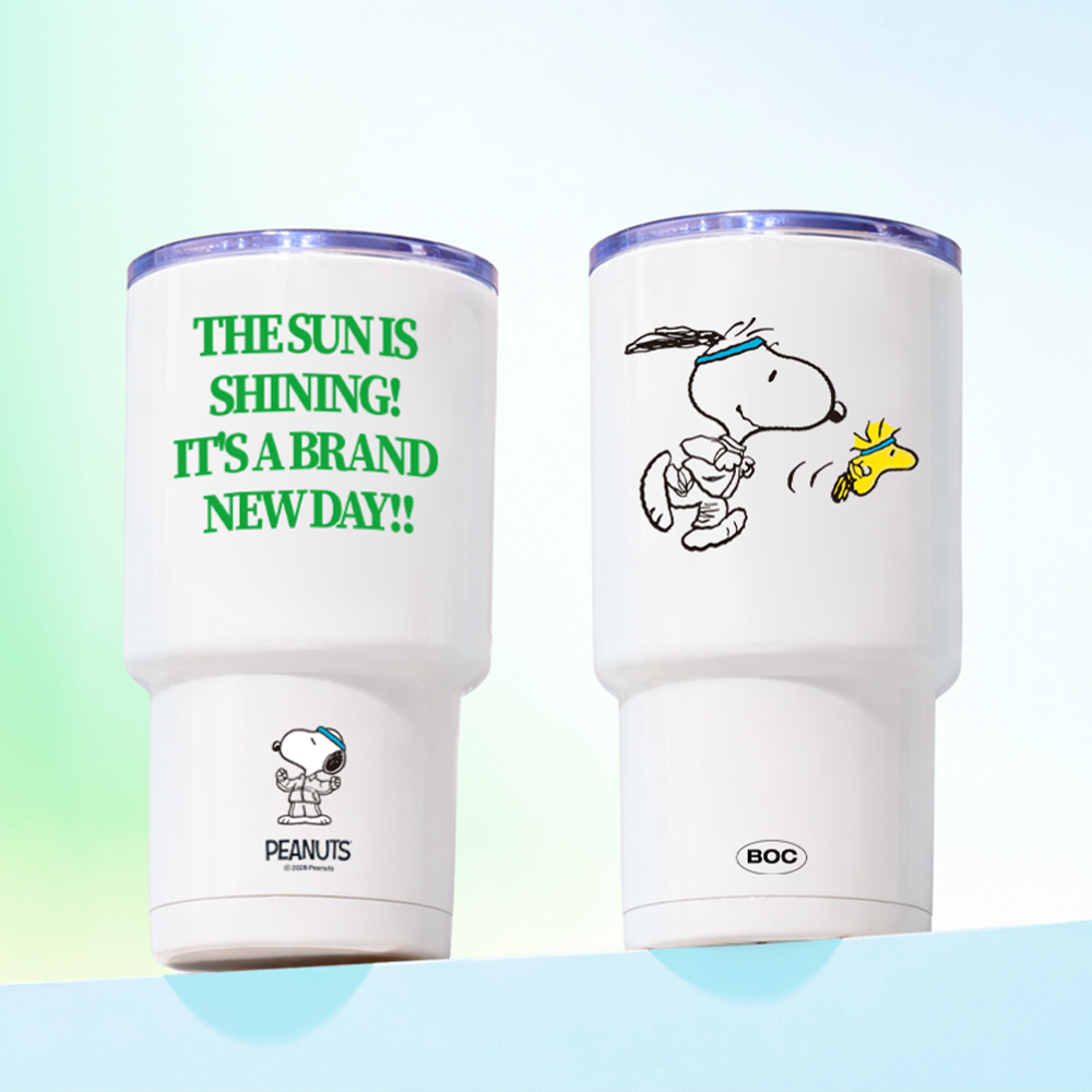 [Peanuts] Snoopy Running Tumbler 600ml