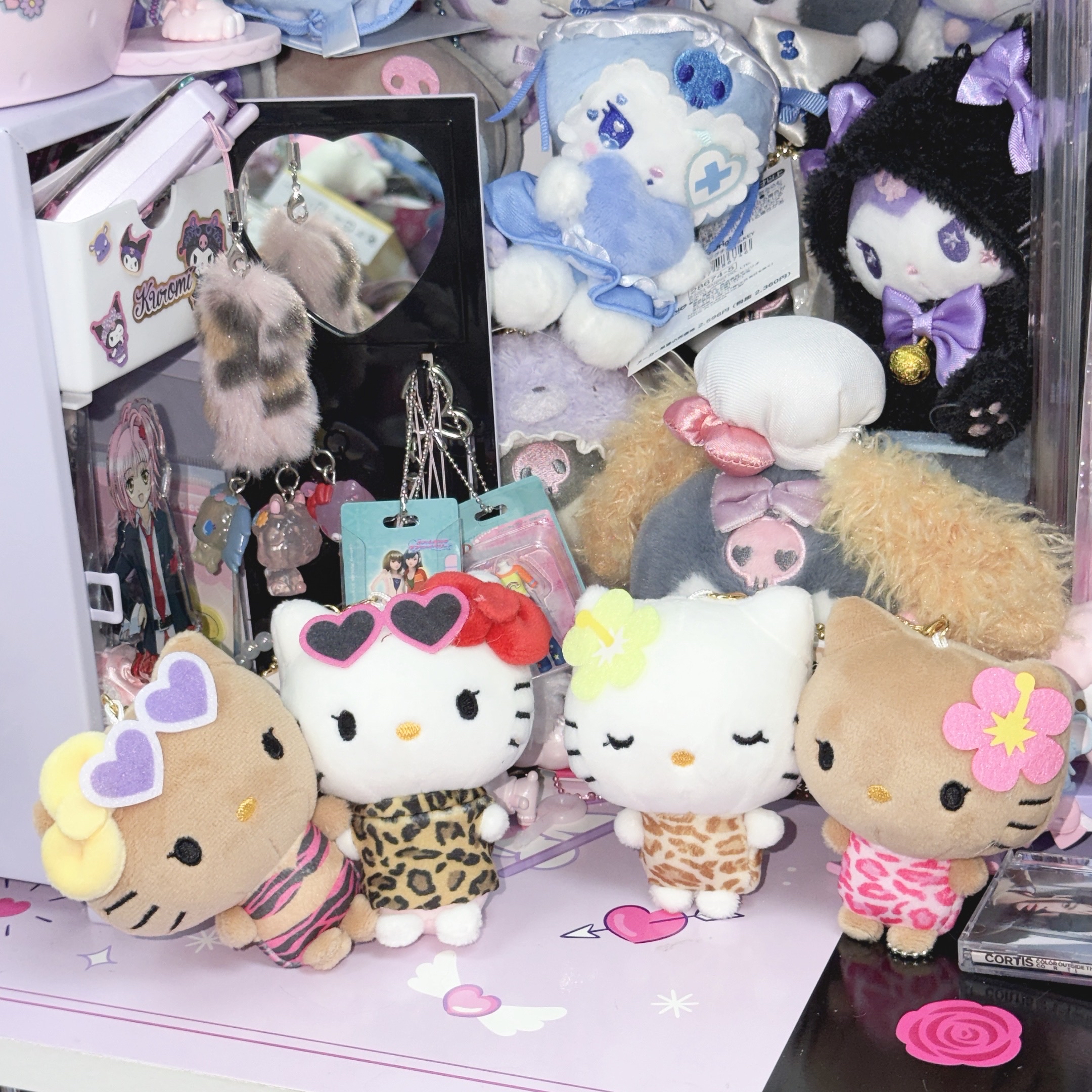 KITTY 磁石貼貼吊飾 可分開