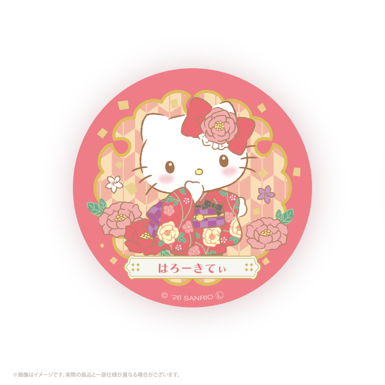 日本預訂📍日本Sanrio和風和服造型襟章 2026年2月下旬出貨