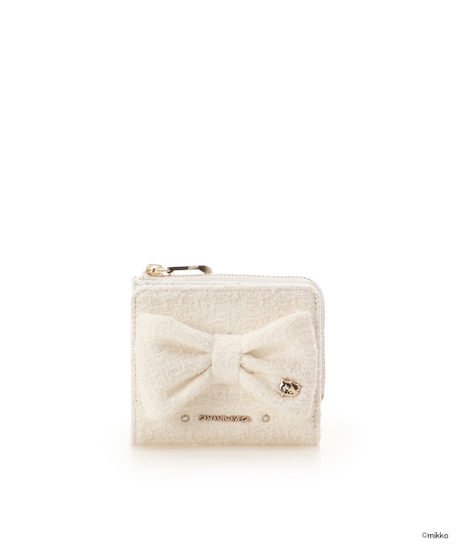 🎀【預訂】Lil ala mode×SAMANTHAVEGA 摺疊銀包 - Mousse