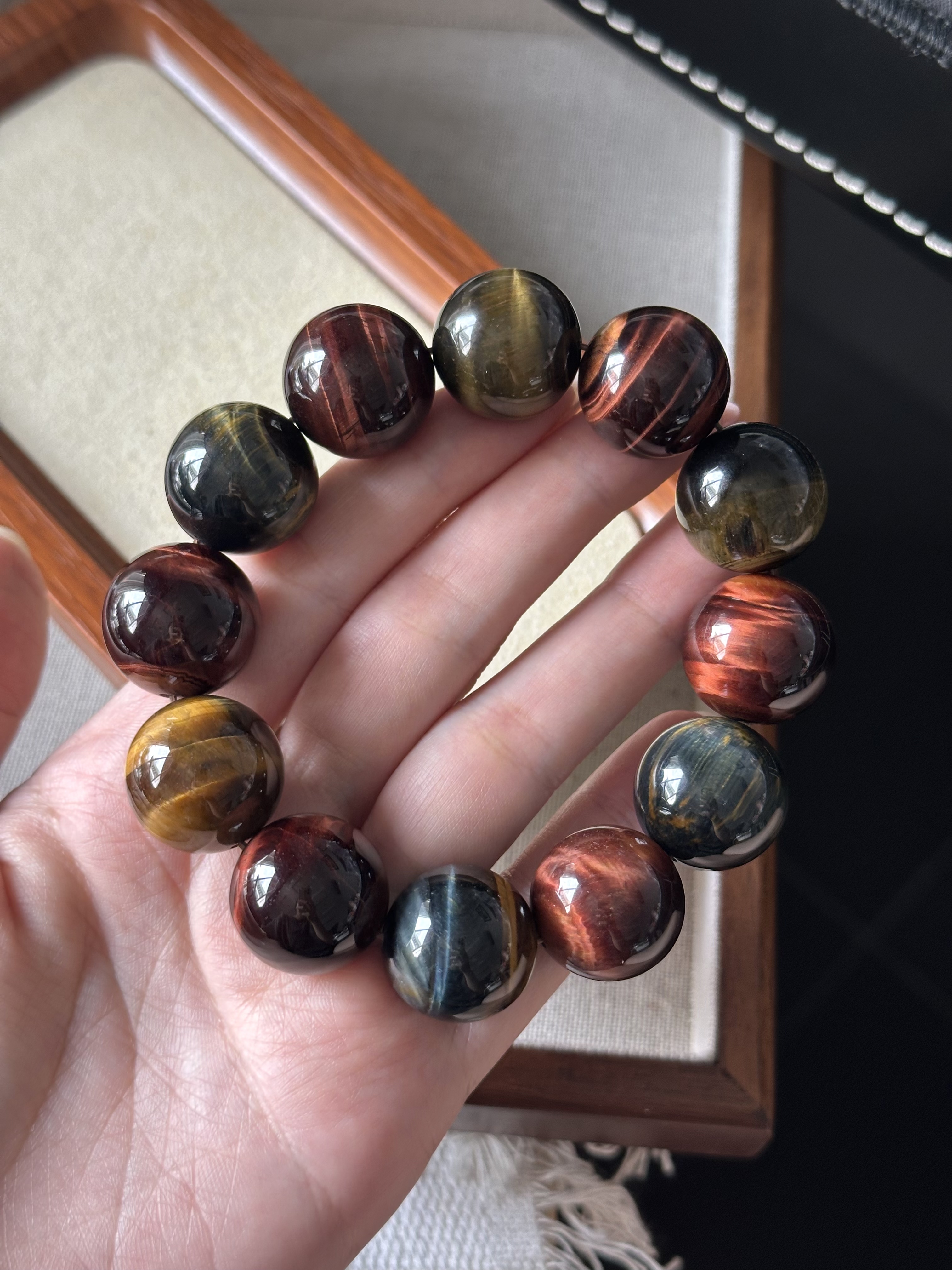 彩虎眼 ｜ Mix Tiger‘s Eye 20.0mm 