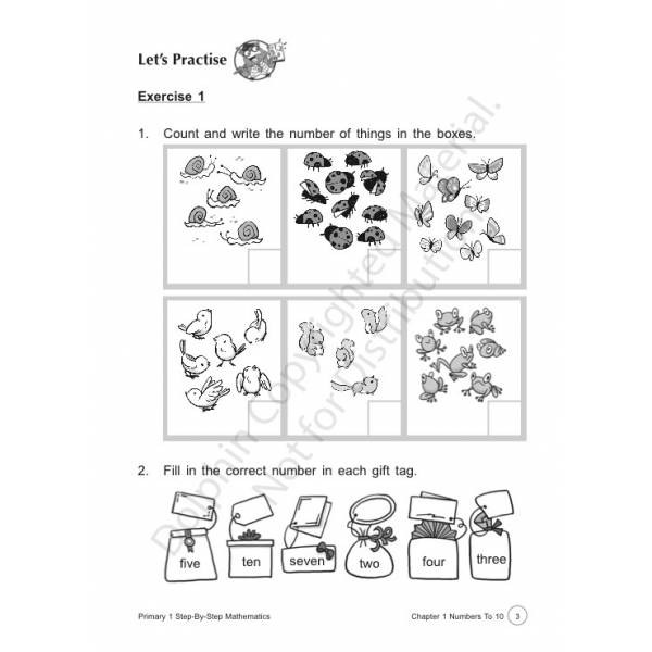 Step by Step Mathematics Primary 1 (2nd ED)