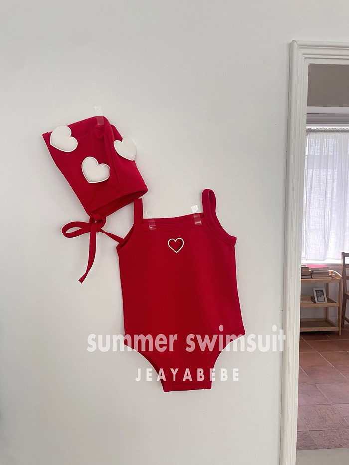 🇰🇷JeayaBebe泳衣+帽