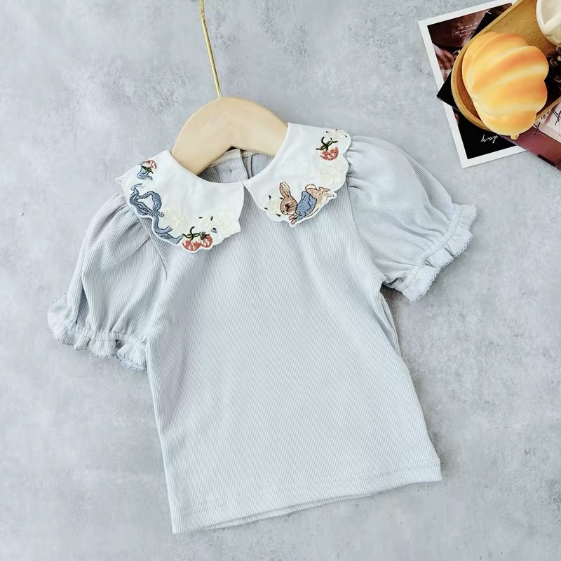 A0117 兔仔碎花套裝（有打底褲）