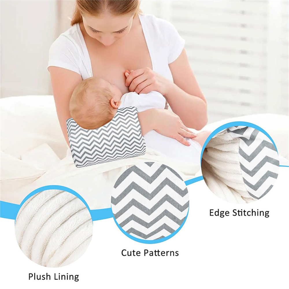 柔軟嬰兒哺乳枕  bb餵奶枕頭 手臂枕 寶寶枕 母嬰用品 [平行進口] HK2729