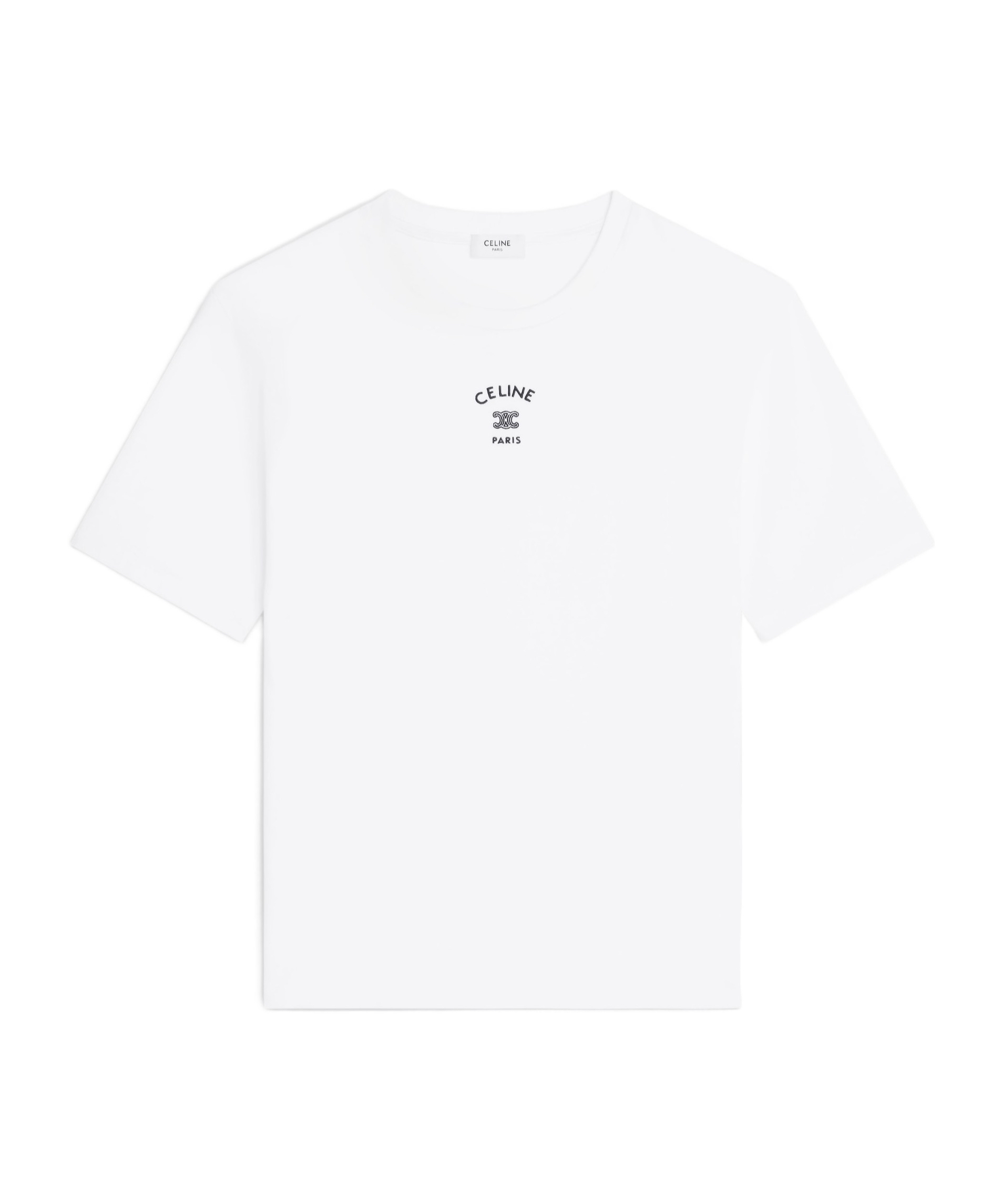 訂貨🍒 Celine 新款 白色刺繡 logo tee Size XS/S