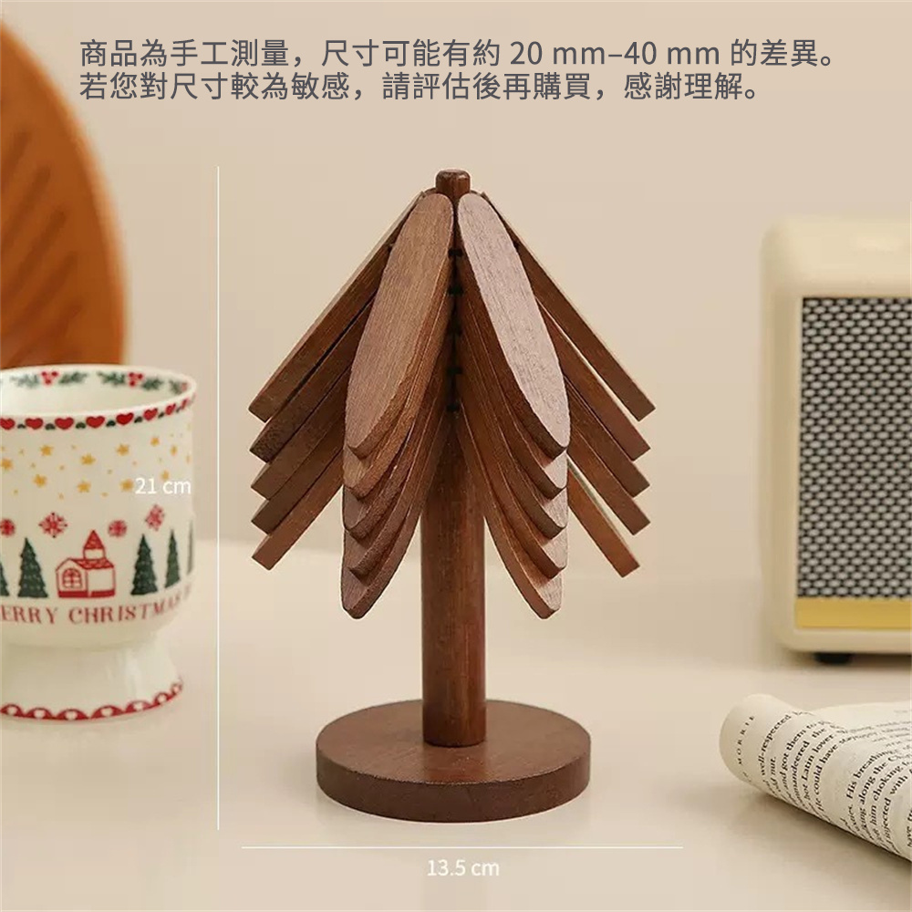 創意裝飾隔熱墊 防燙墊 楠竹檯面擺件 高溫杯墊 鍋墊 [平行進口] HK2744