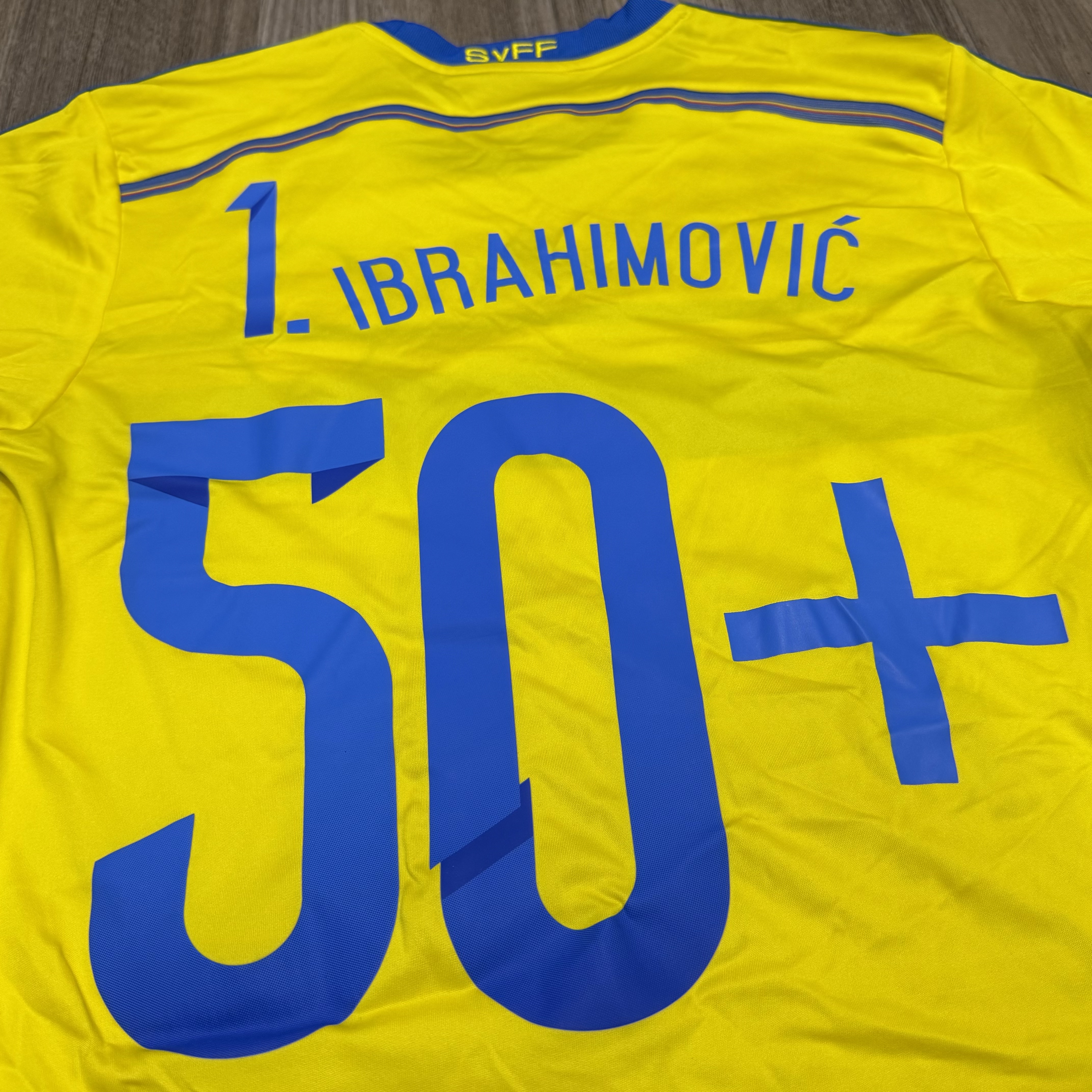 Sweden 14/15 Ibrahimovic 50+ special shirt