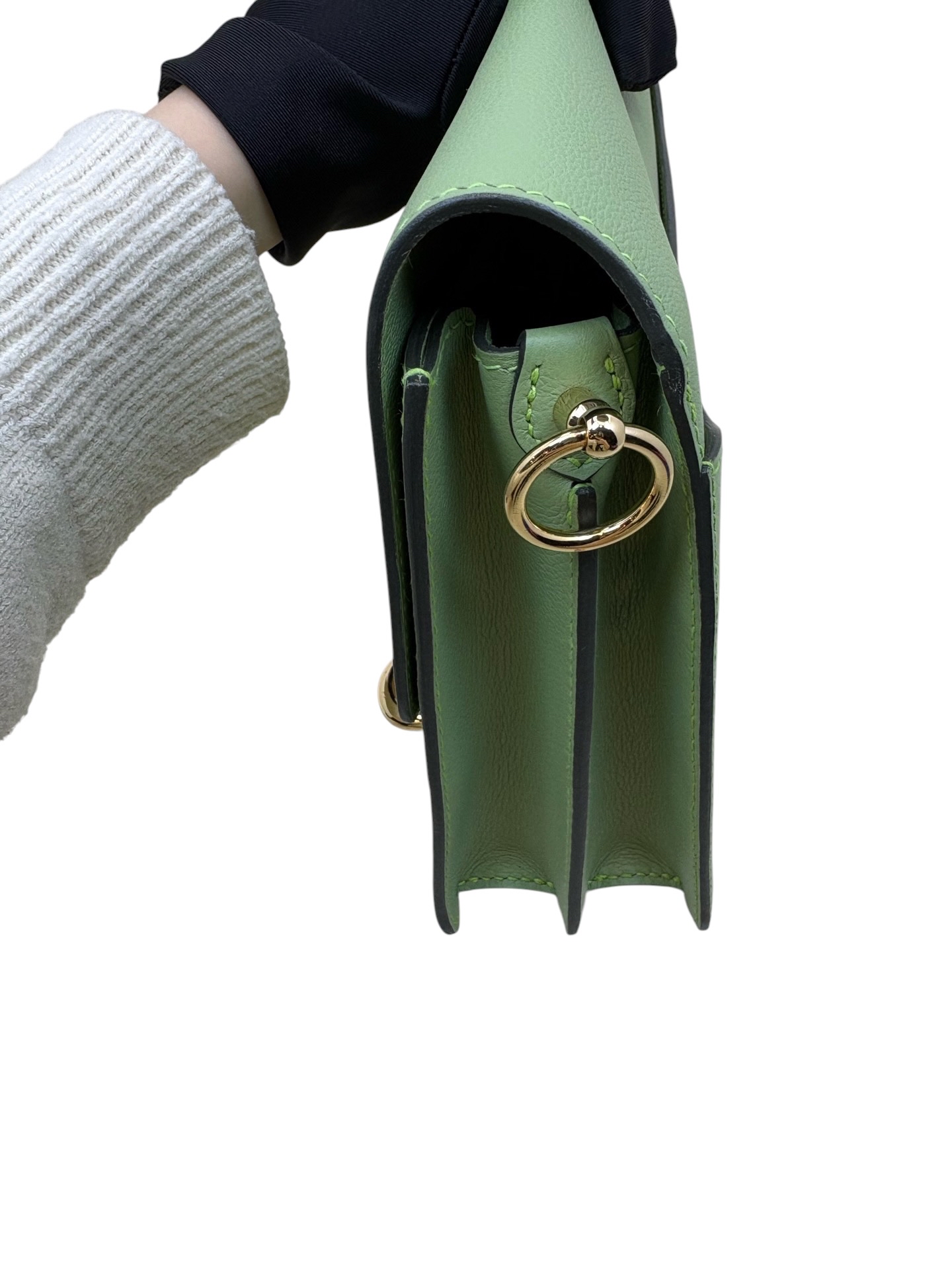 Pre owned Hermes roulis 23 cm / Stamp D / K081601