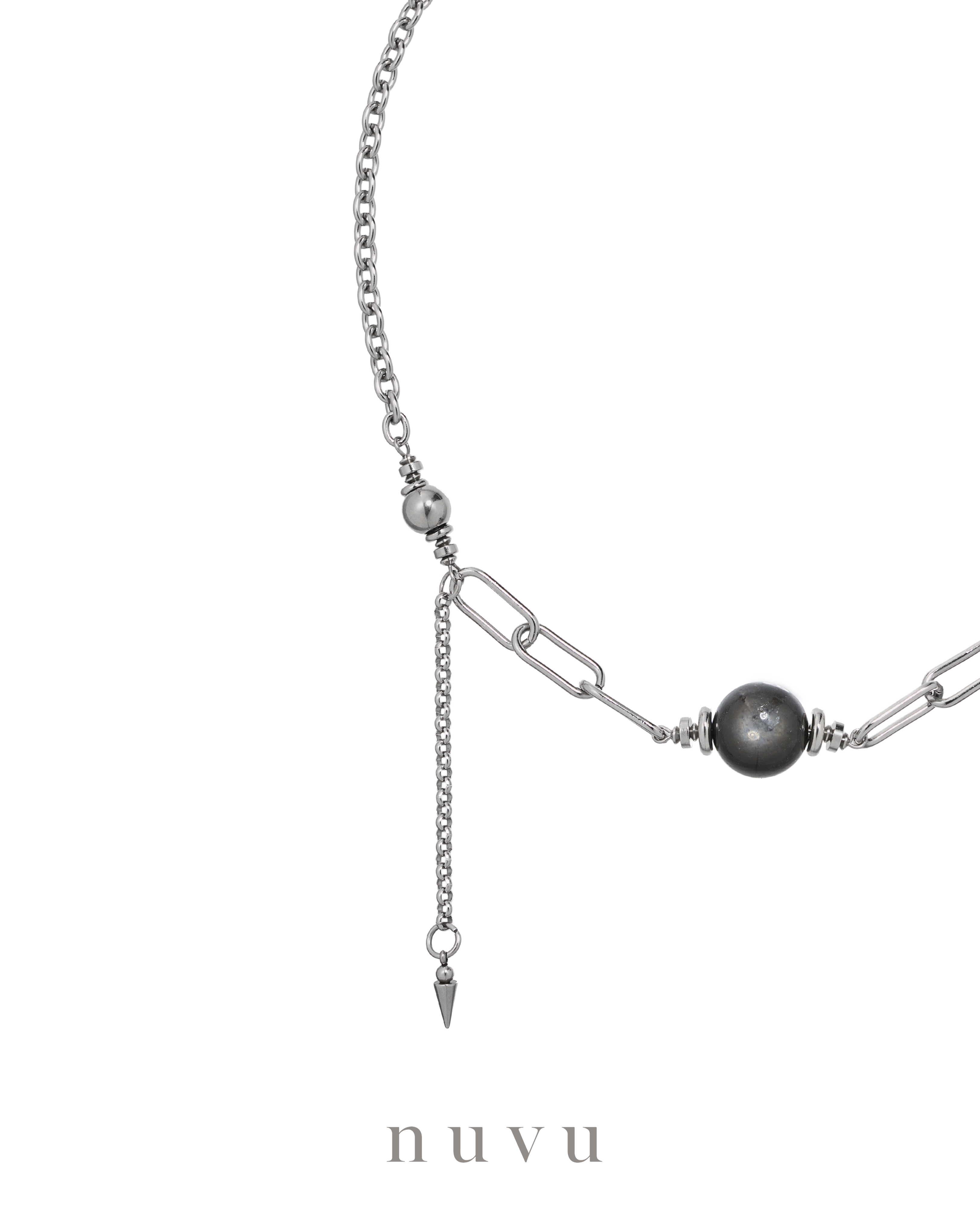 Blue Control Necklace 