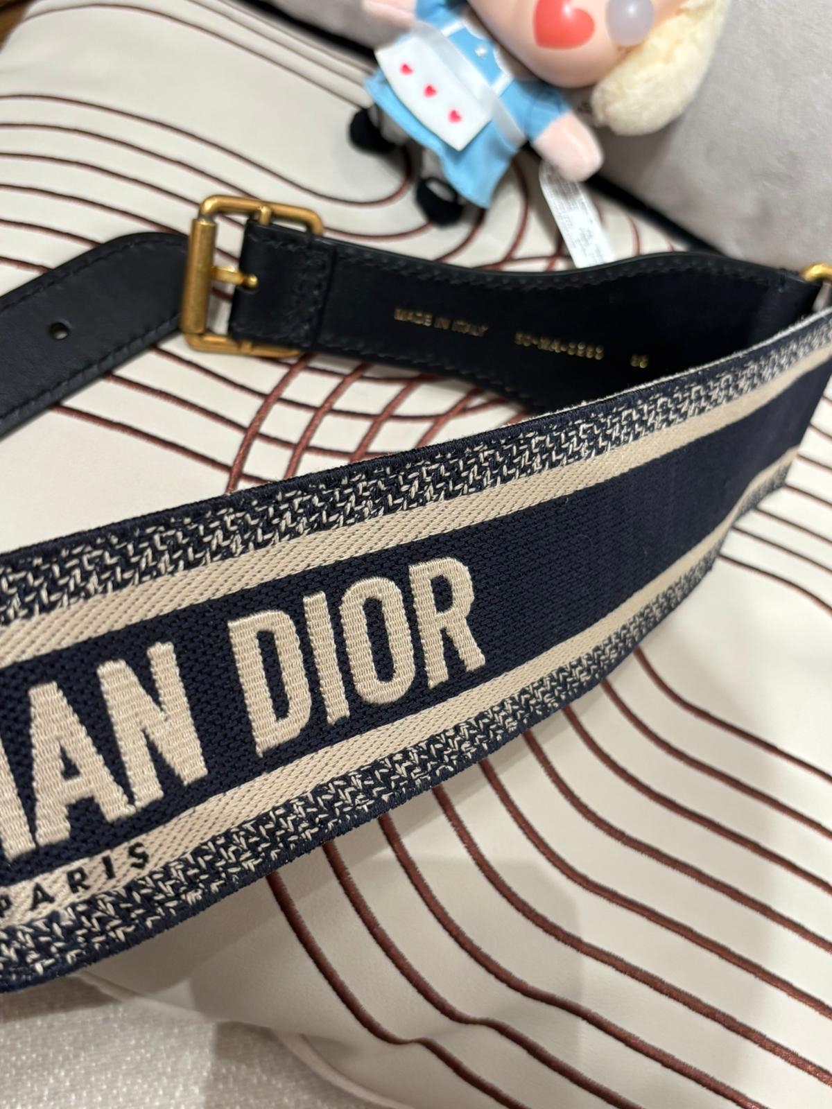 Dior Canvas Belt 100%Authentic, 95%New