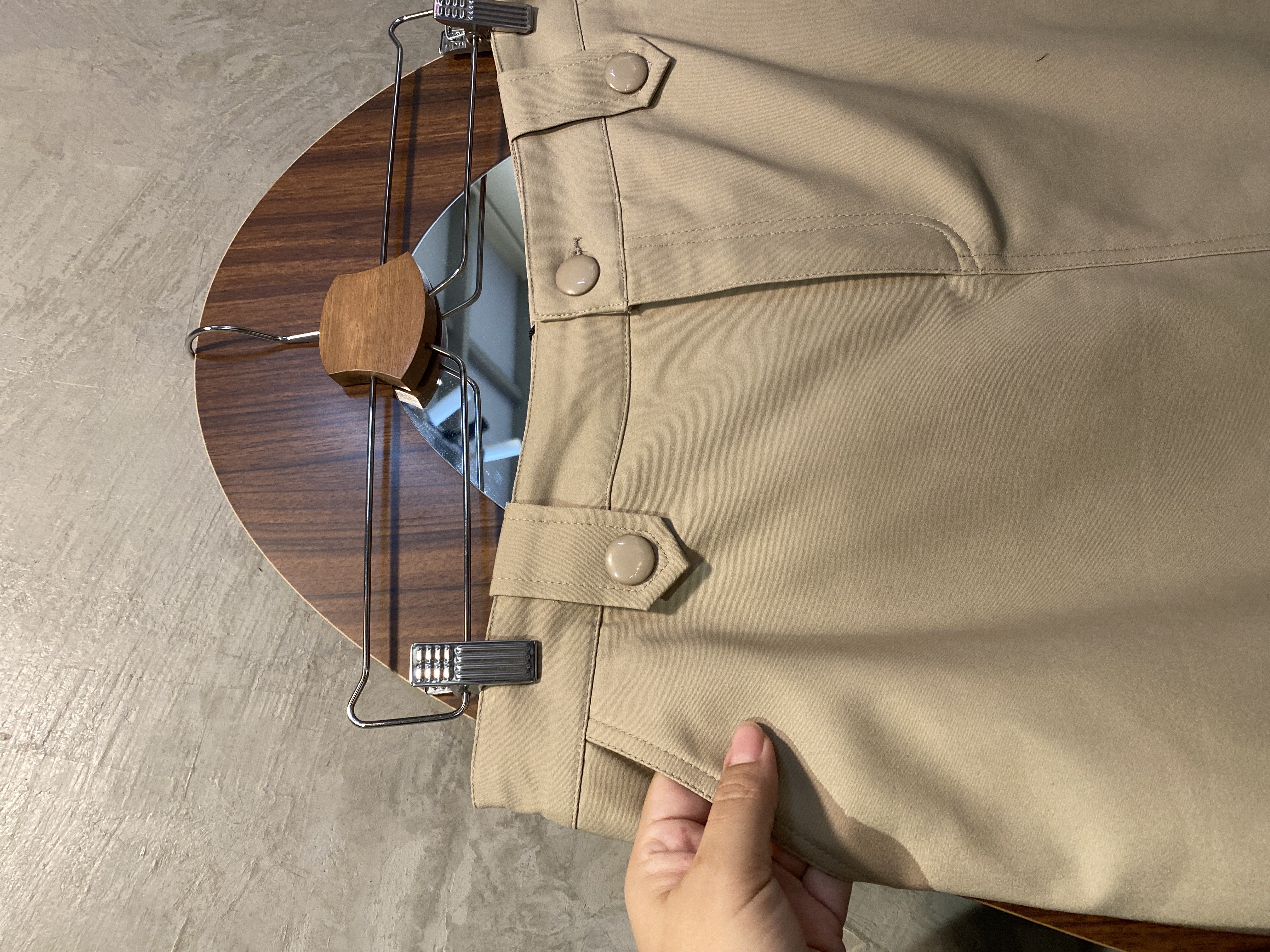 4667号-精美A字短裙