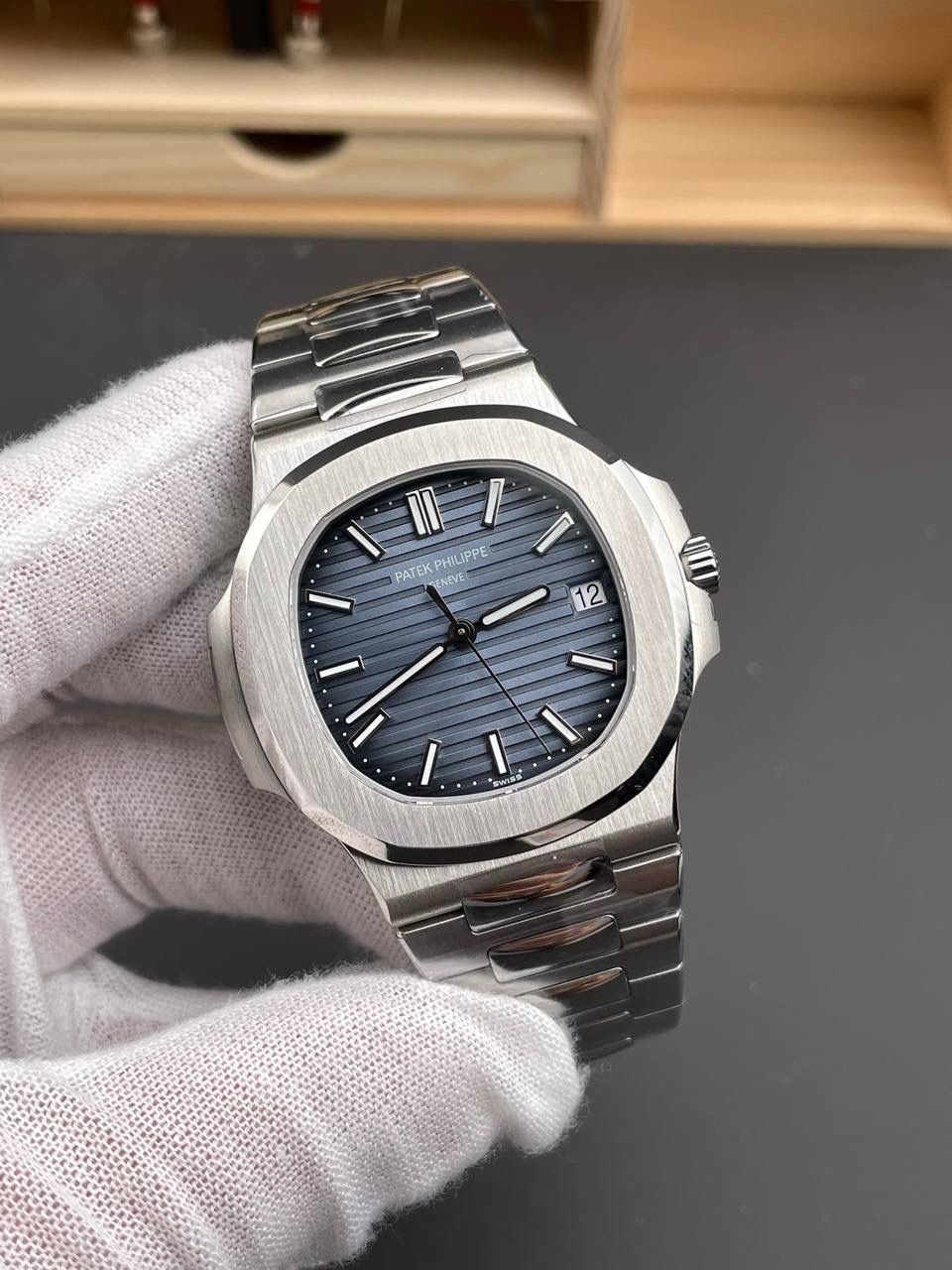 鹦鹉螺5711 蓝/40mm/324机😍💯🤍