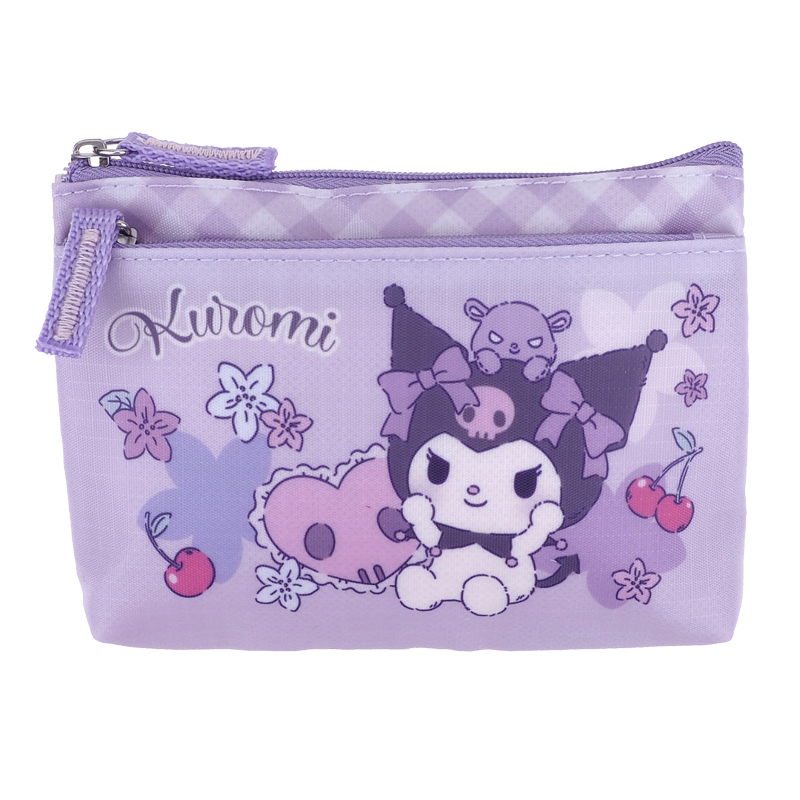 Kuromi Two Zip Pouch 雙層小袋