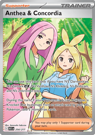 Pokemon TCG Mega Evolution—Ascended Heroes - Anthea & Concordia 