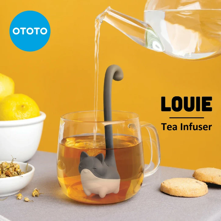 日本直送 OTOTO Louis 貓咪茶漏