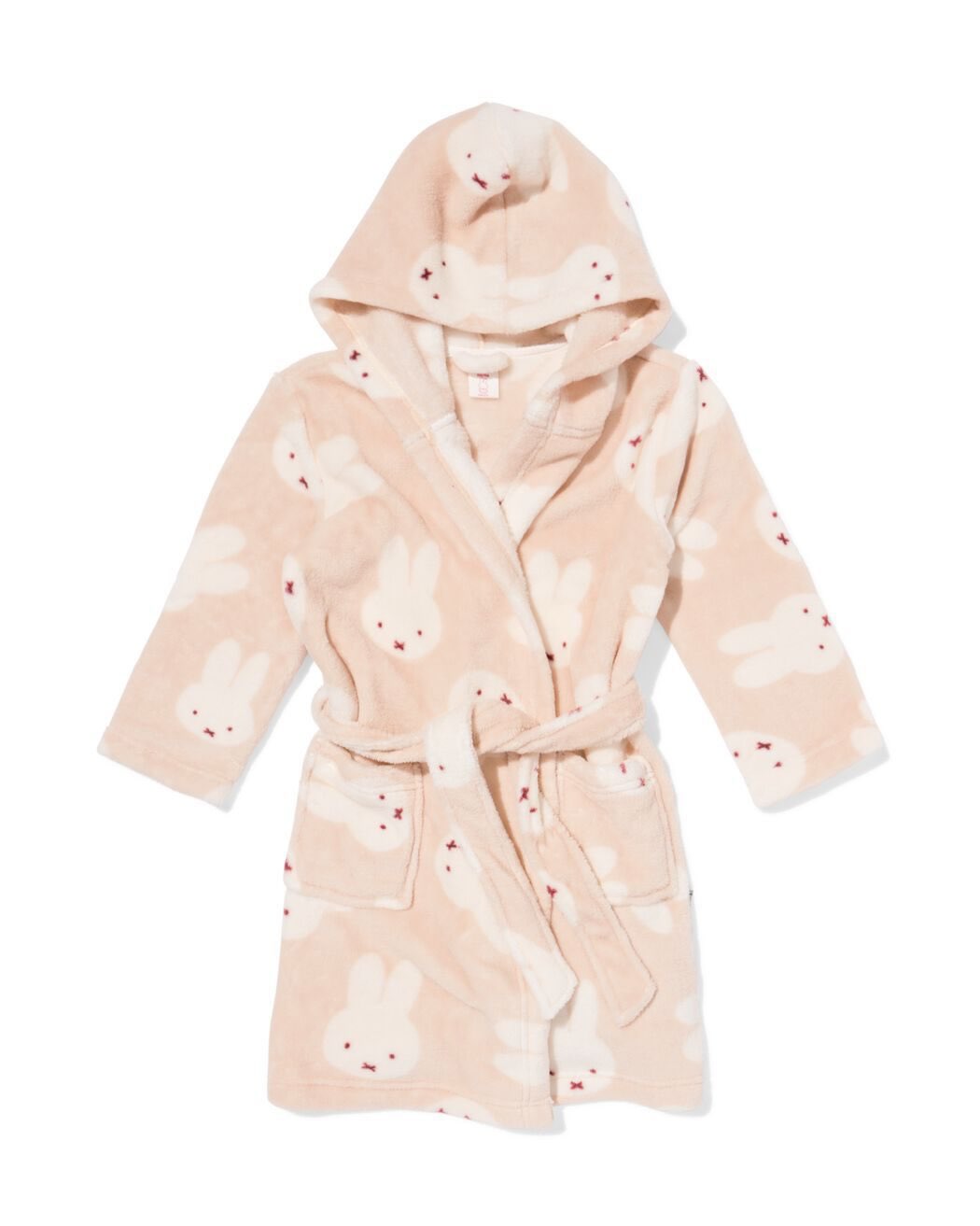Miffy fluffy bathrobe (peach)