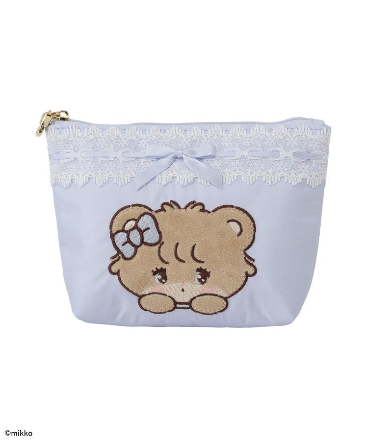 🎀【預訂】Maison de FLEUR x Lil ala mode Pouch - Latte