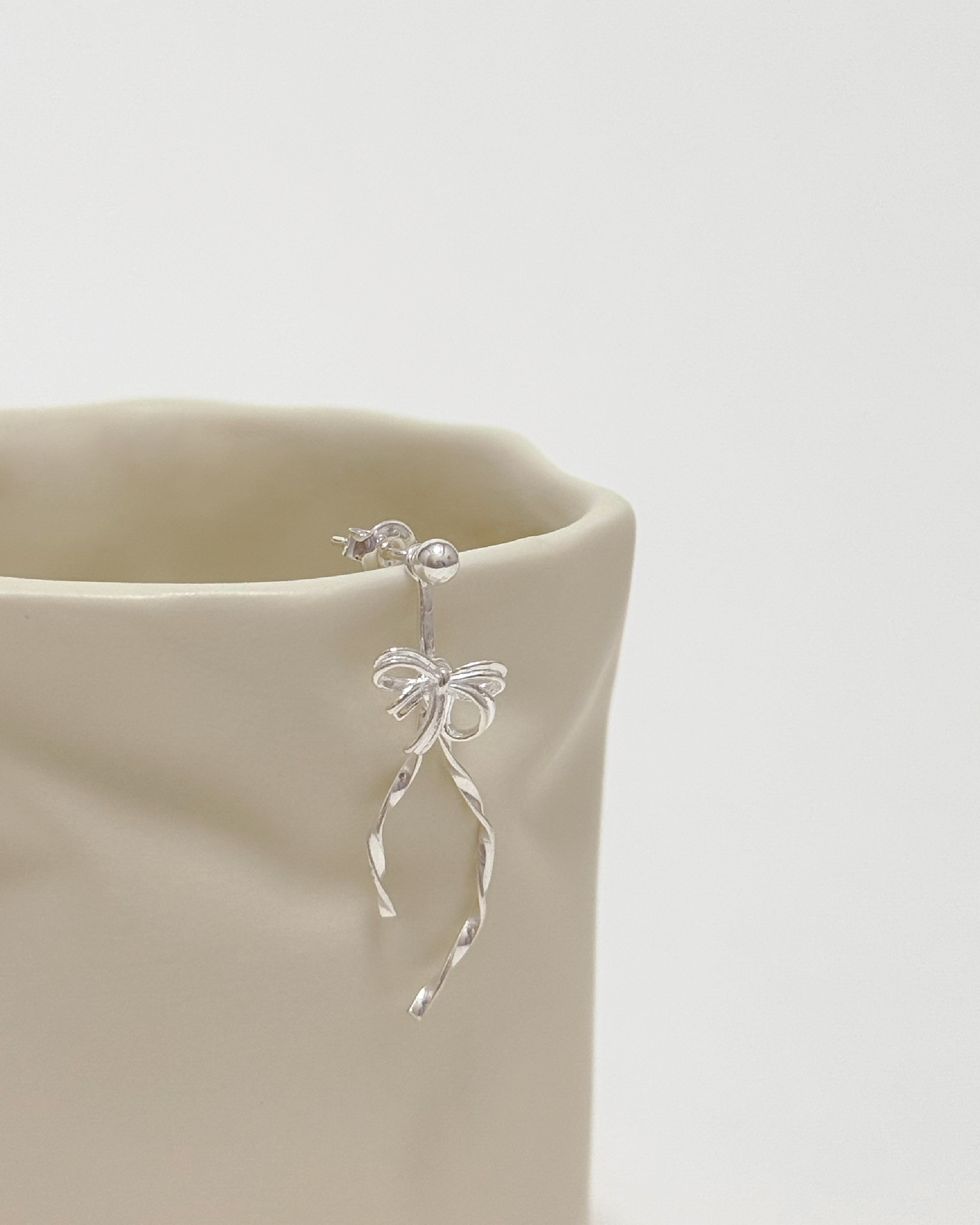 Twisted Ribbon Earrings