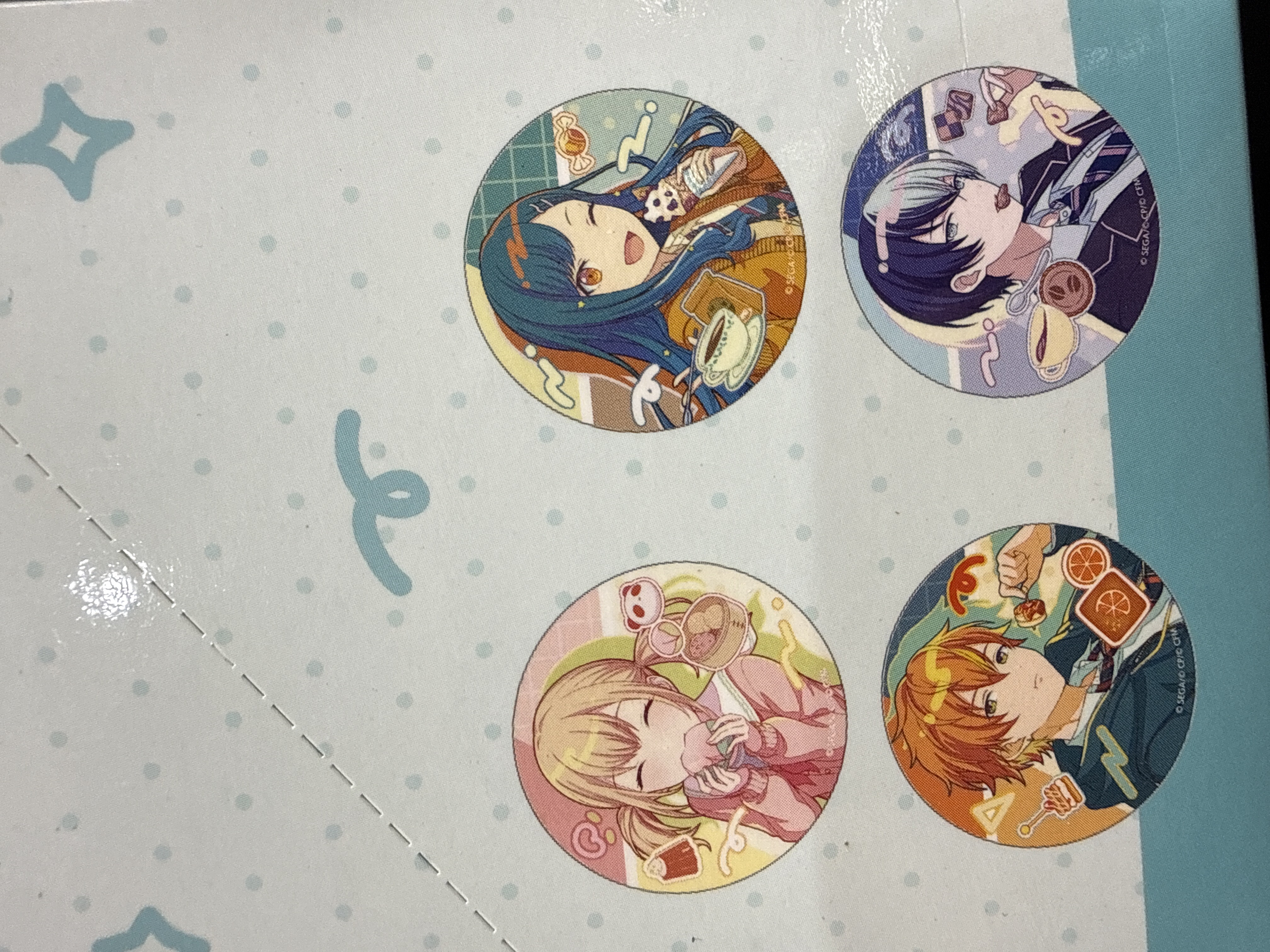 世界計劃 生日2023-2024 徽章 76mm A