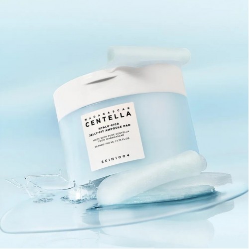 SKIN1004積雪草玻尿酸/透明質酸果凍精華棉片60片 | 官方授權-香港認可零售商