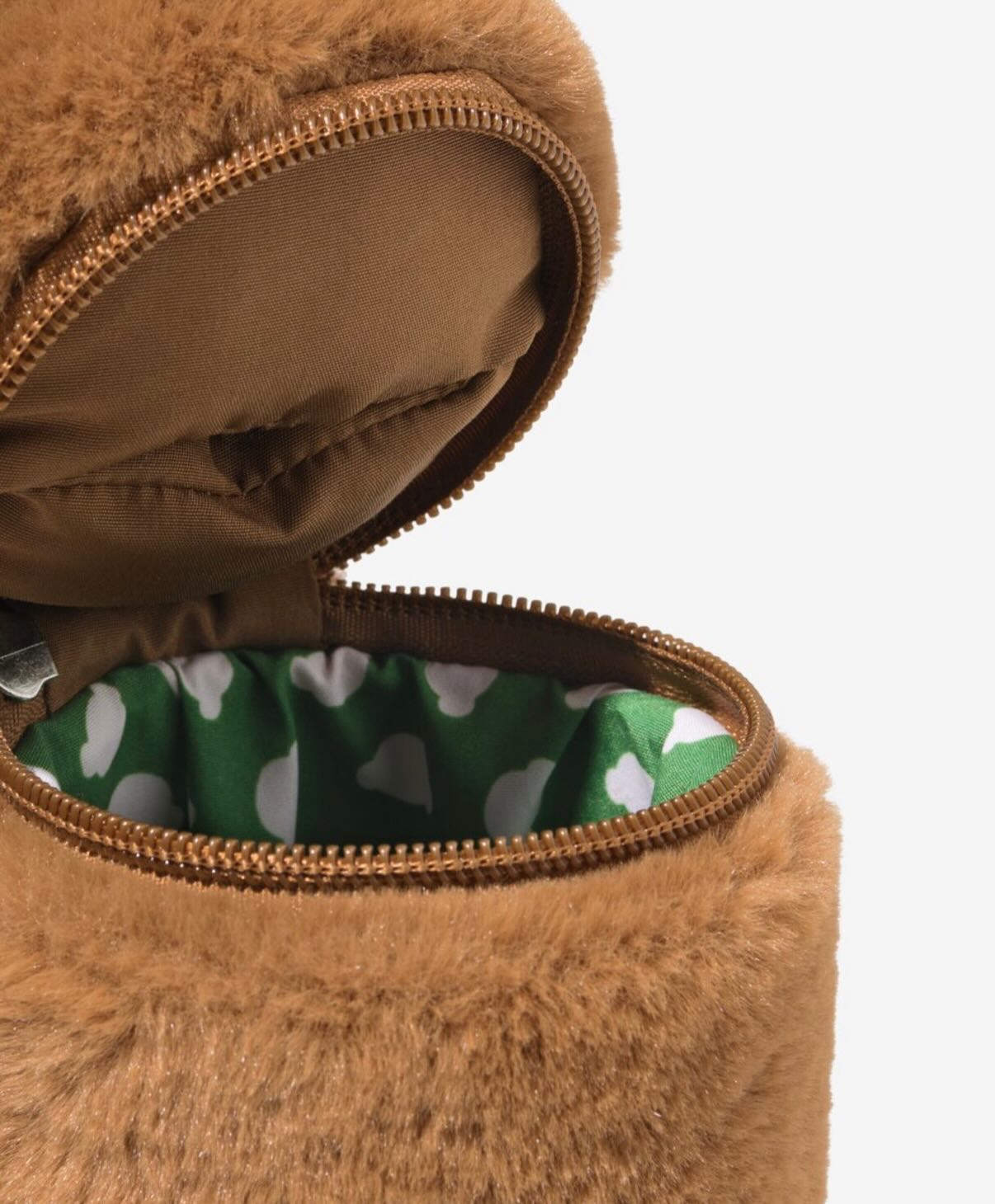 Miffy fluffy cylindrical pouch