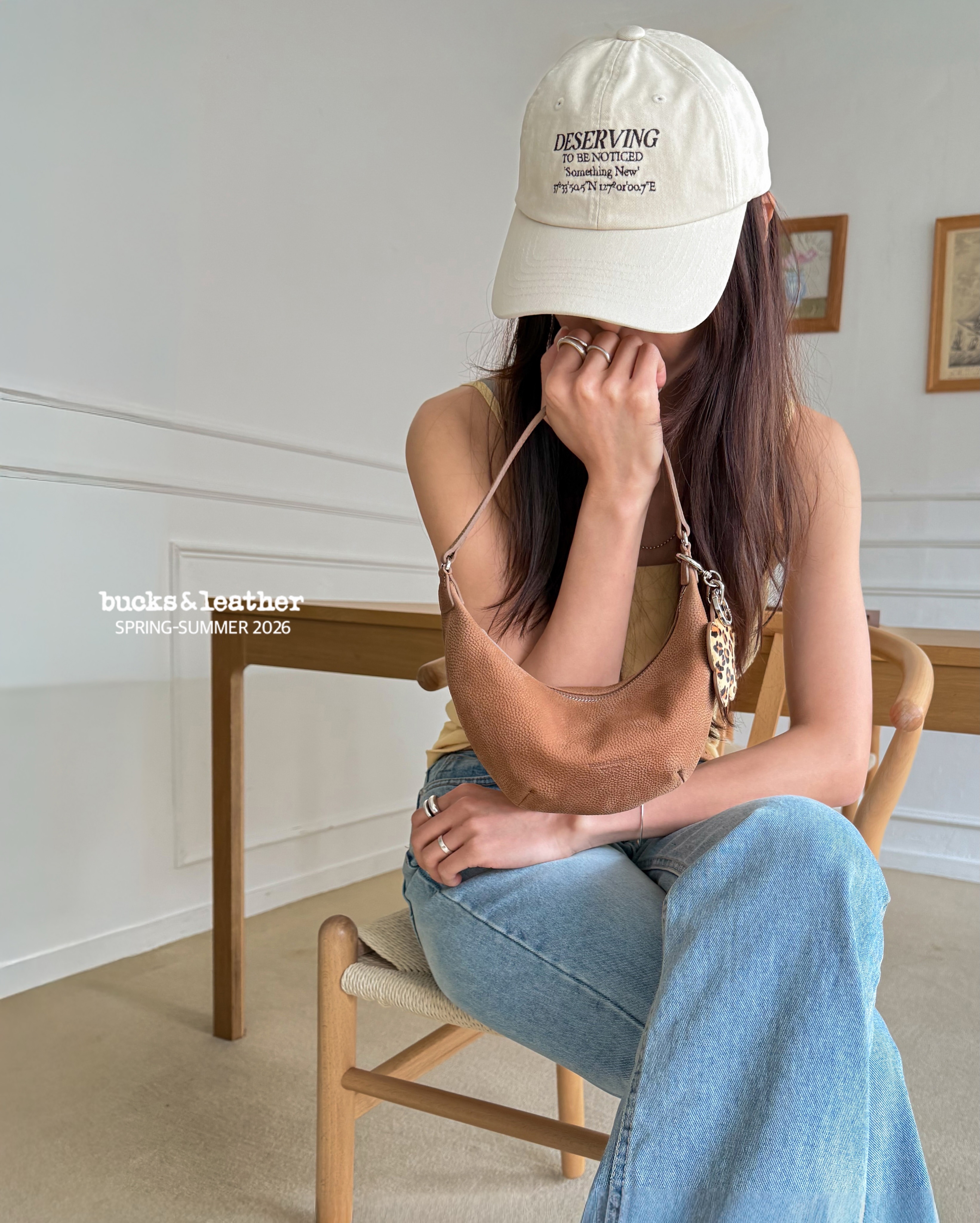 【26SS】預訂_可愛迷你月牙包 My Mini by Bucks & Leather
