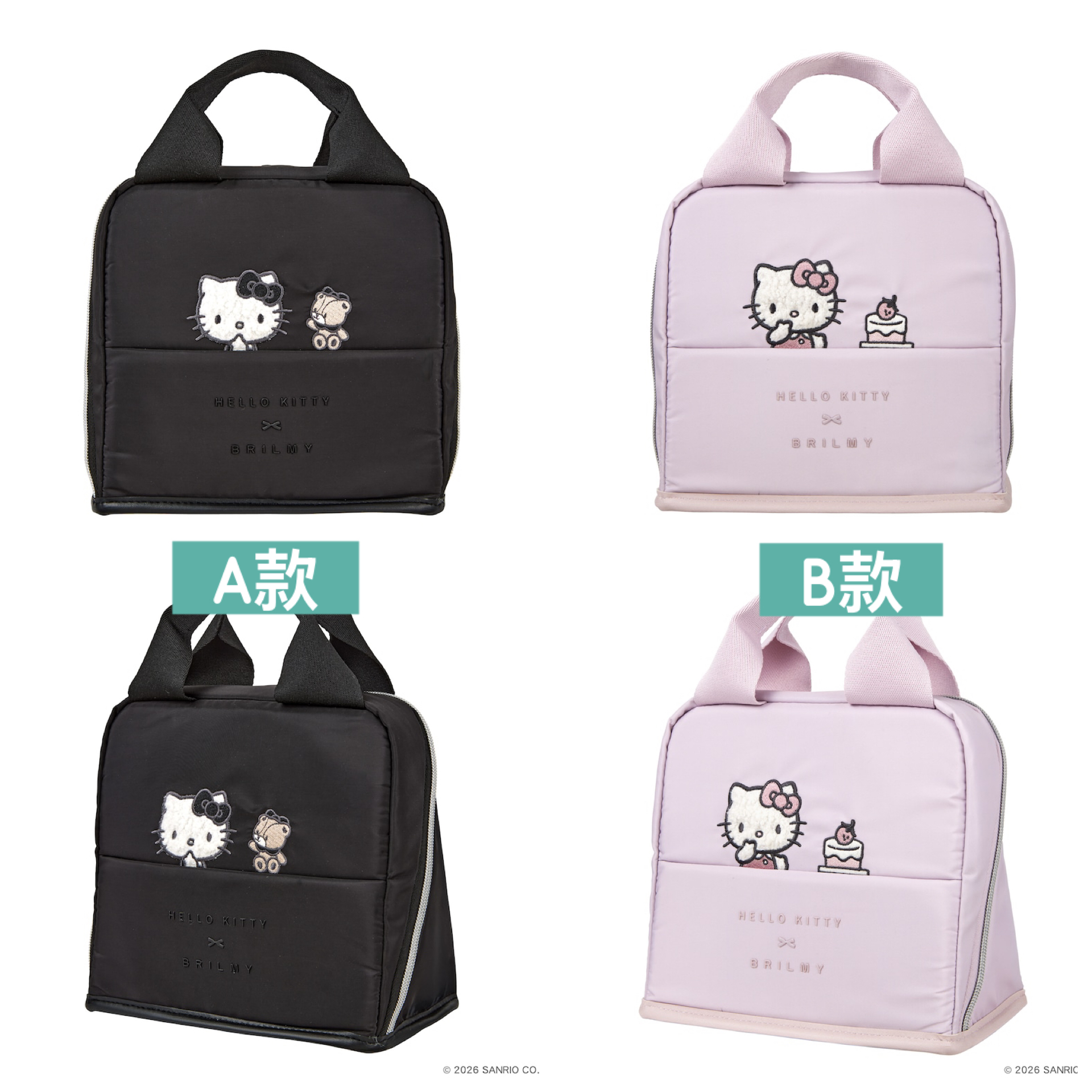 日本預訂📍日本HELLO KITTY × BRILMY系列 - 多用手提袋 不包郵 2026年10月中下旬出貨