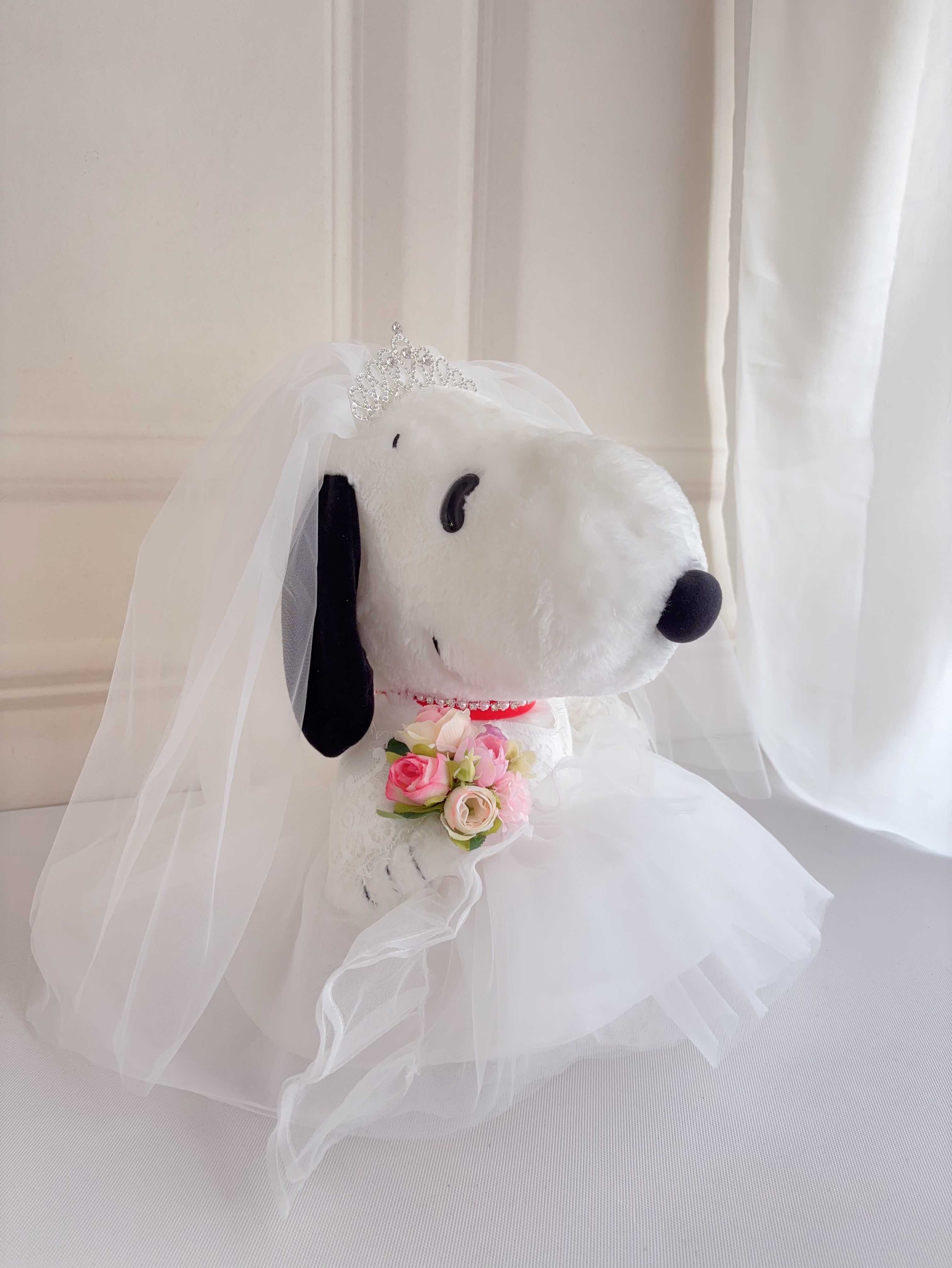 (非現貨)$1380 Snoopy西式結婚公仔 高度約38cm
