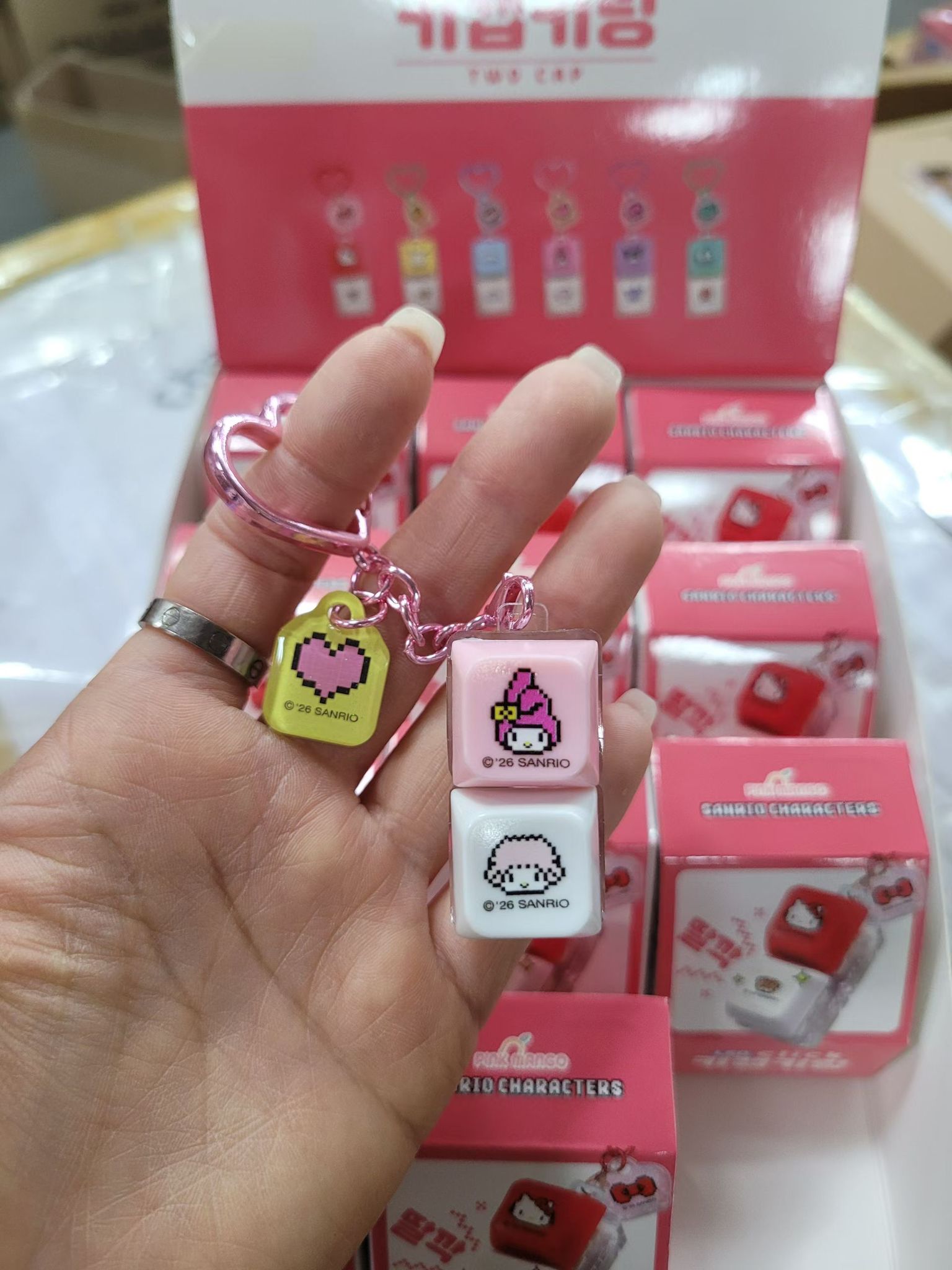 🇰🇷Sanrio 鍵盤鎖匙扣