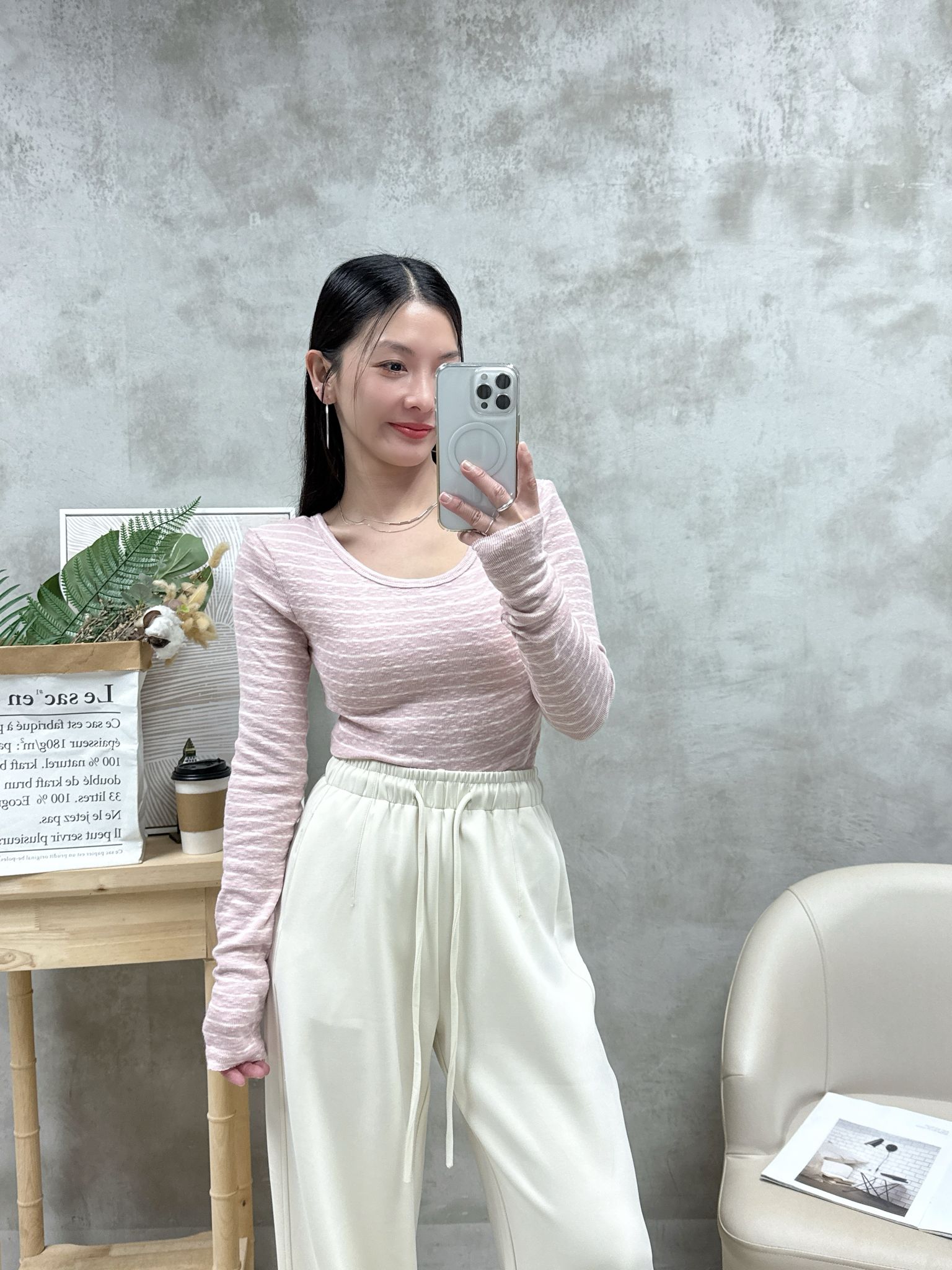 B06 交叉背橫間Top