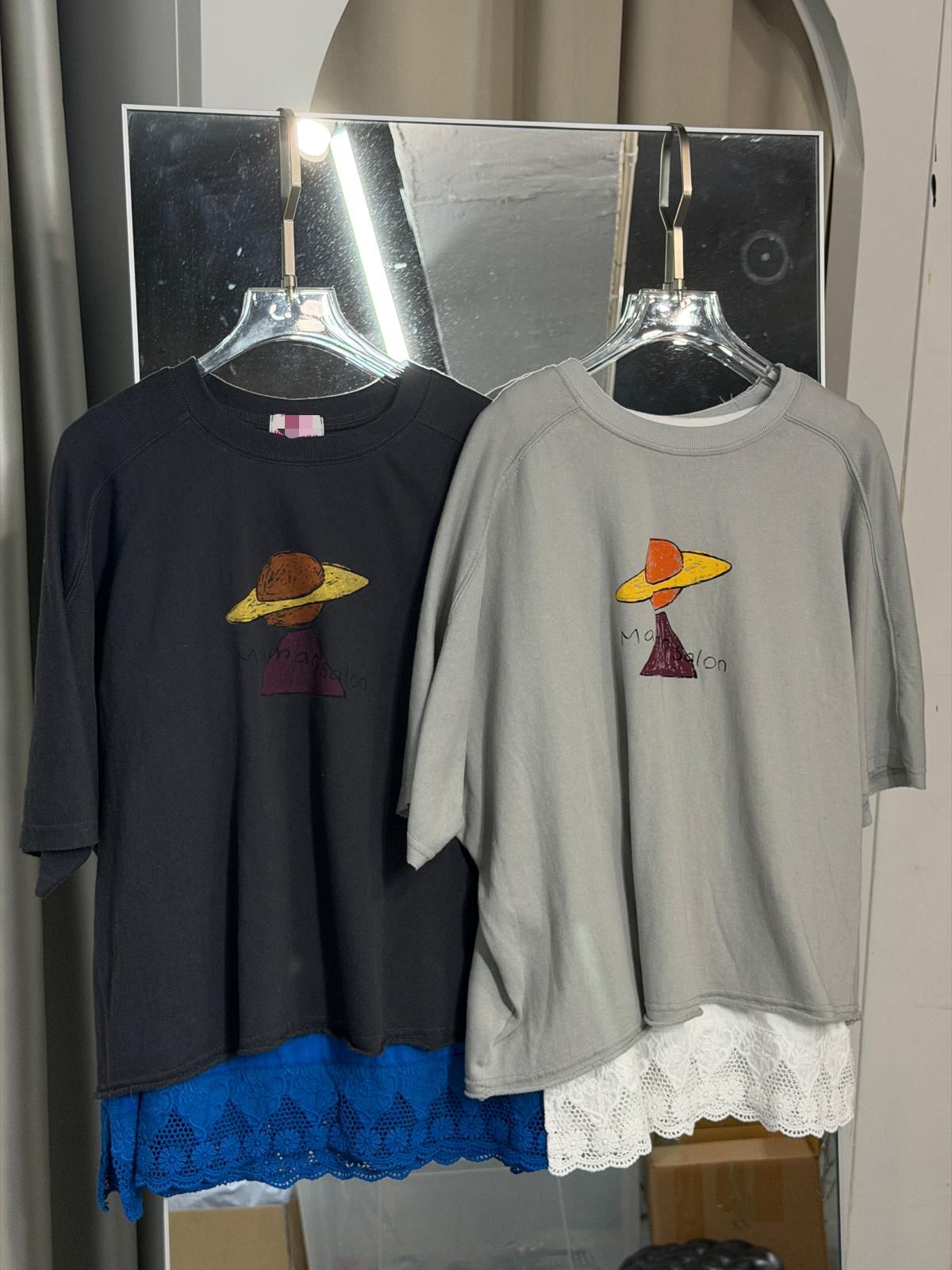 SS2621 趣味星球人印花寬鬆T