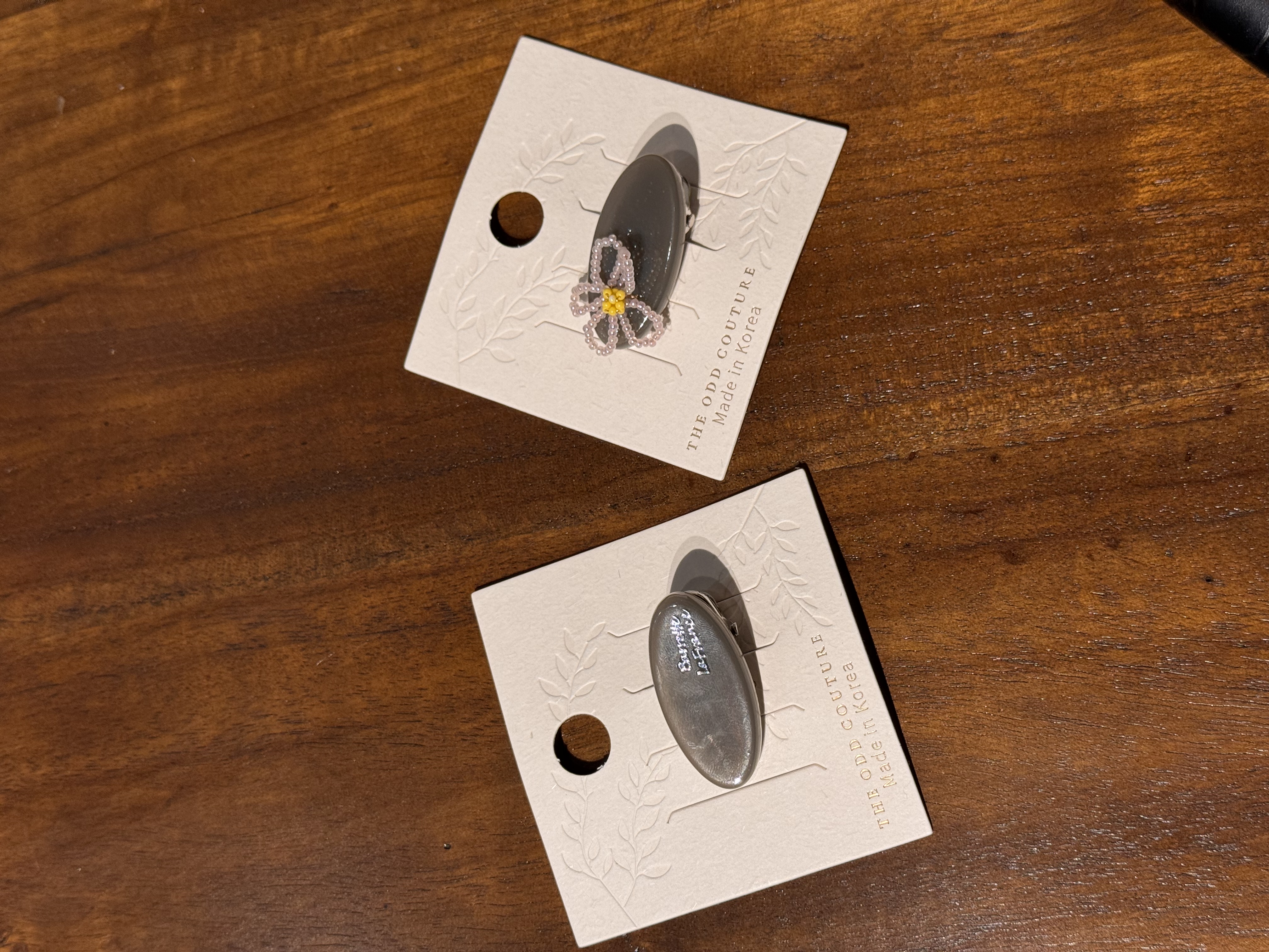 Simple Oval Hair Clip