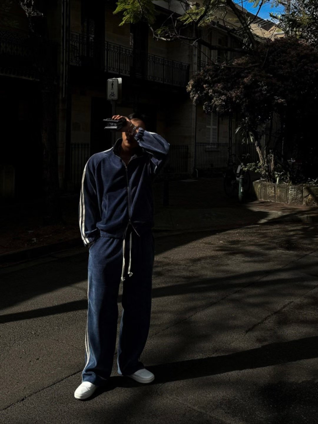 絨面款橫間套裝