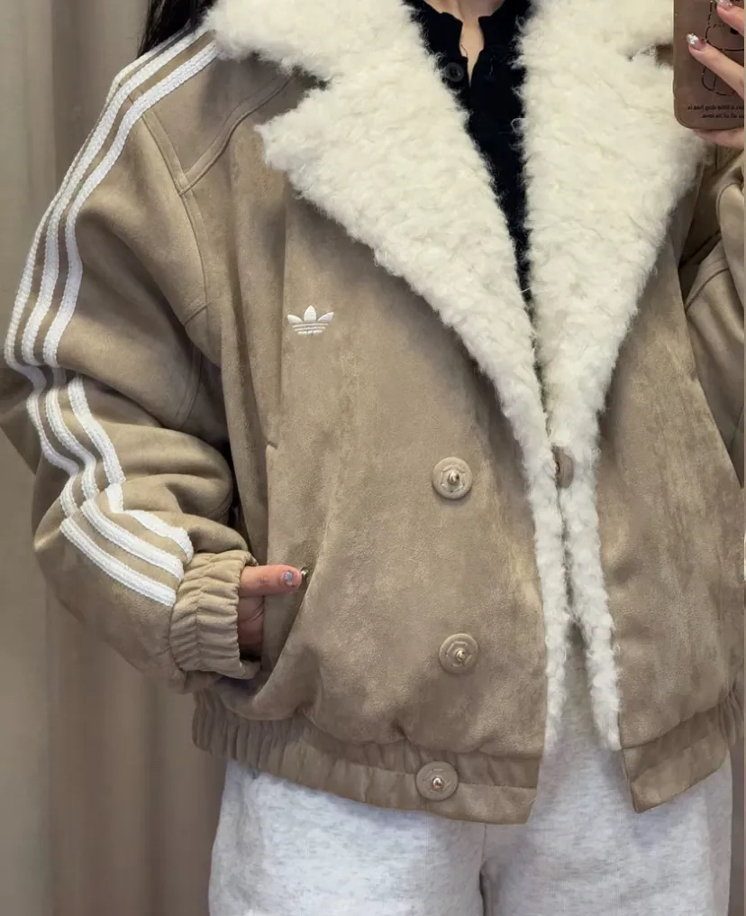 韓系情侶2色夾棉褸