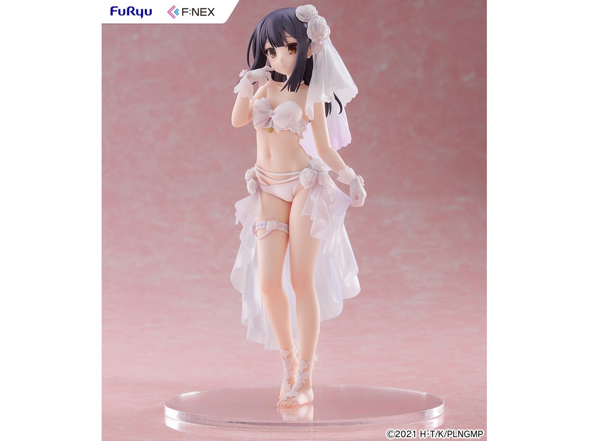 【預訂日期至17/6/26】 FURYU [F:NEX]《魔法少女☆伊莉雅》1/7 美遊 -婚紗泳裝- / Miyu Edelfelt Wedding Swimsuit ver. 1/7 Scale Figure 🌸[訂單確認後,本店會於一週內發出電子預購單據,屆時請確認WhatsApp對話查收。"如需到店提取紙質單據或使用其他通訊APP可於備註告知"]