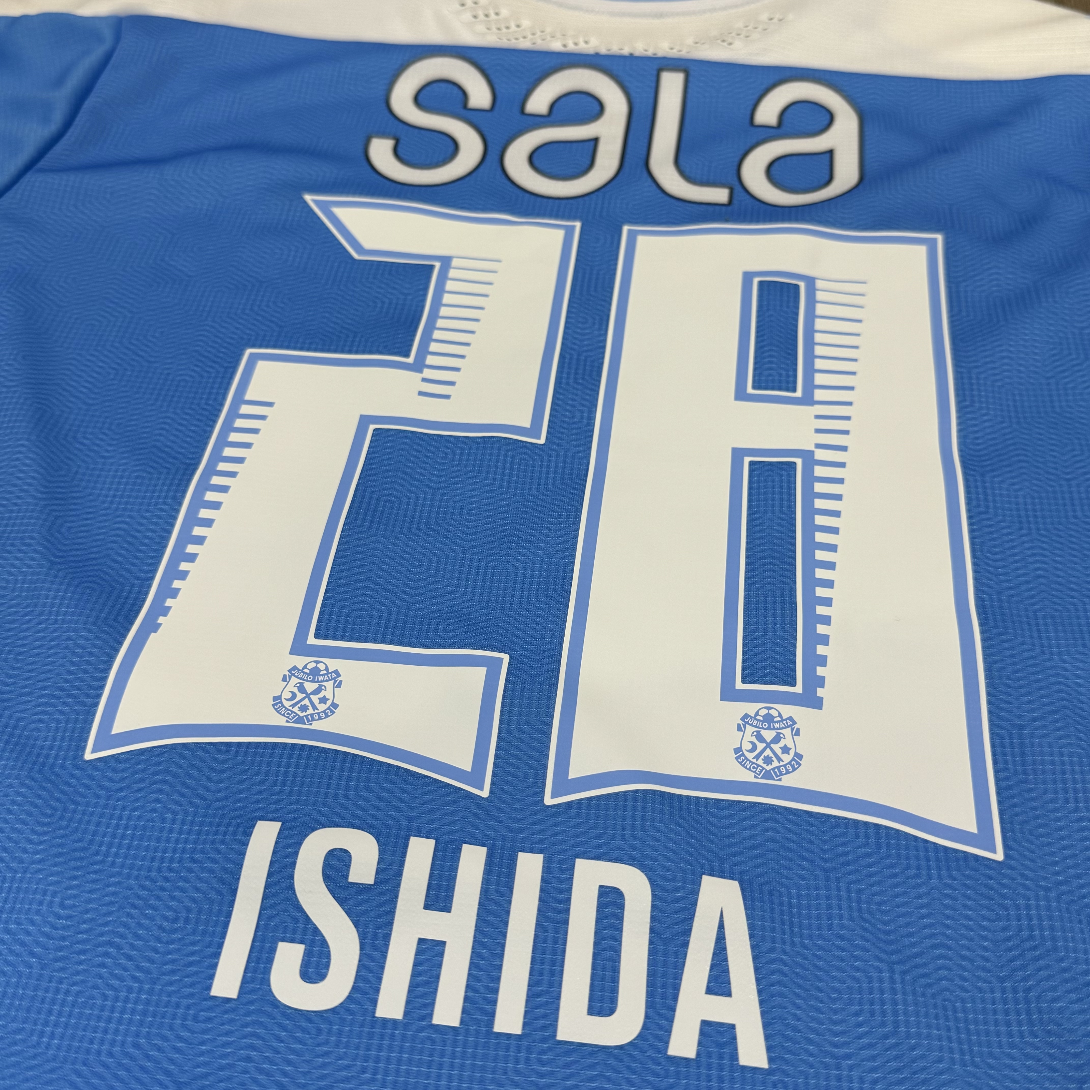(Youth size)Jublio Iwata 2020 home shirt #28 Ishida