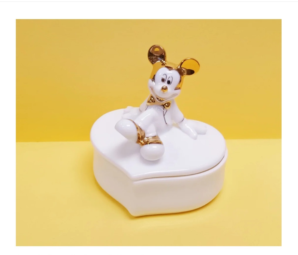 BONE CHINA CONTAINER BOX 骨瓷收納盒   Mickey Mouse    (KD-5)