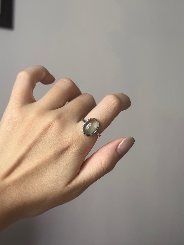 绿幽灵戒指 ｜ Green Phantom Ring S925