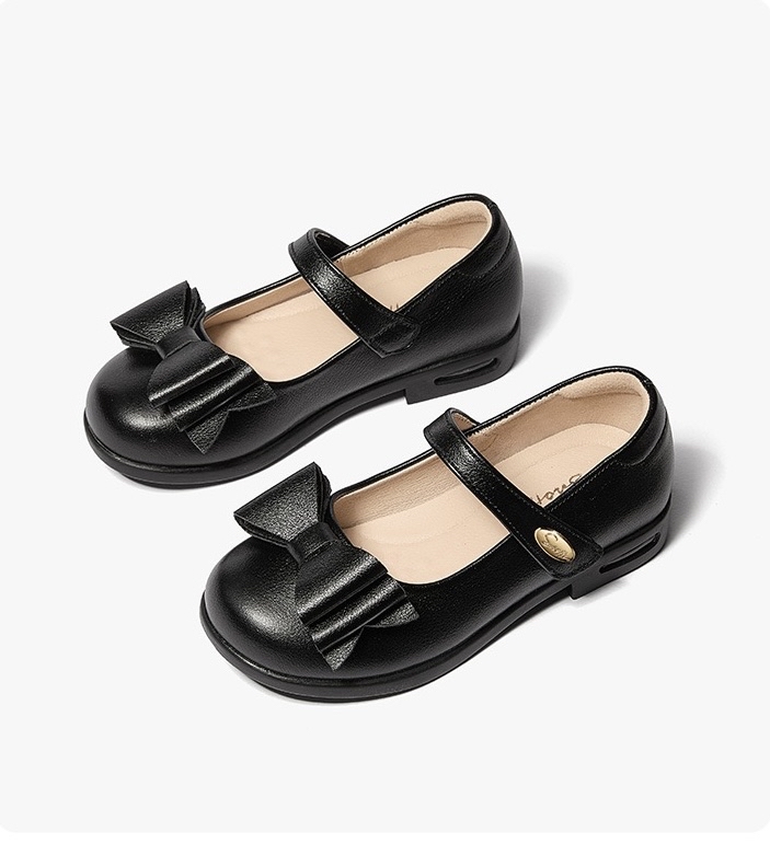 香港學生鞋新款BD8163｜真皮返學鞋｜防滑舒適｜