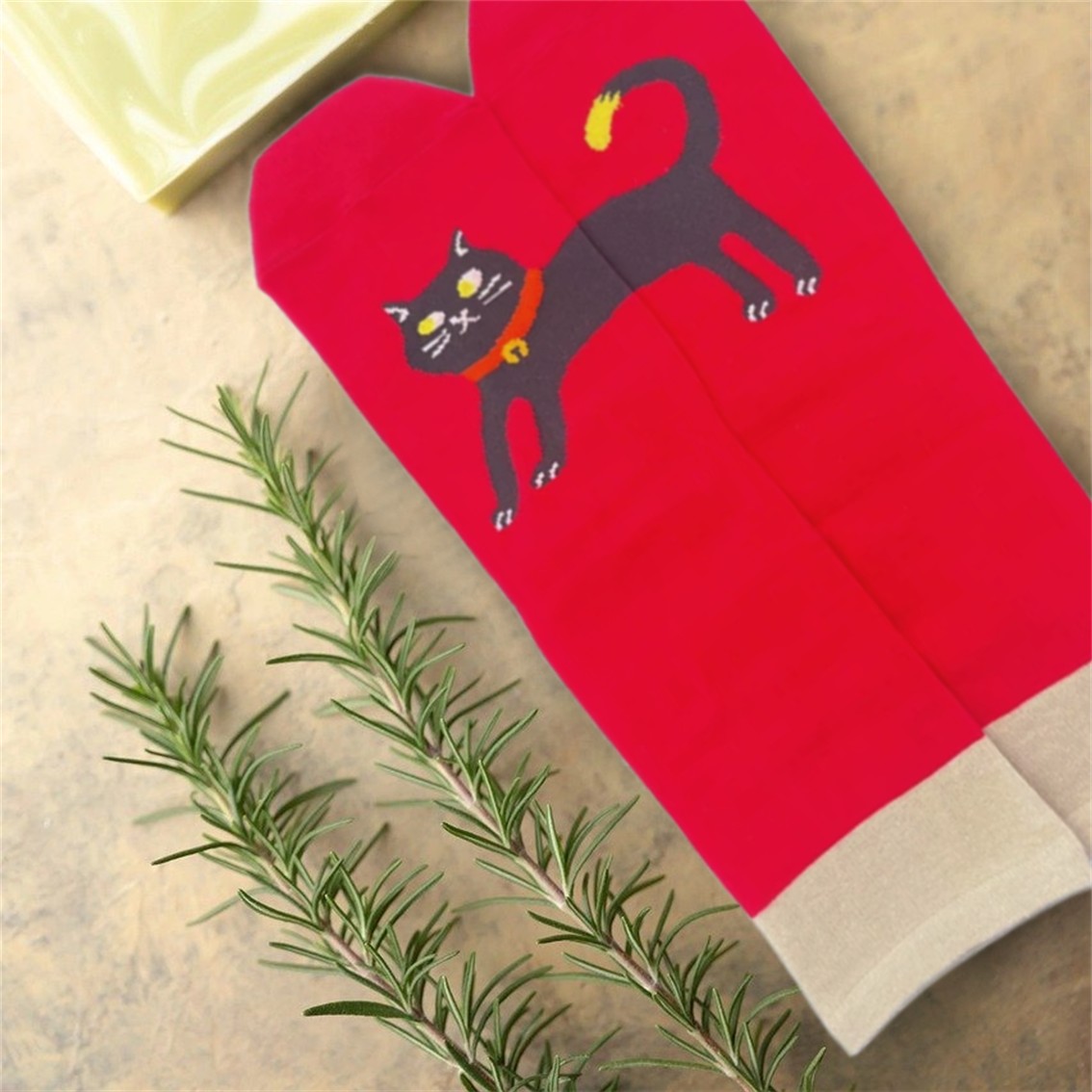 【日本製】人氣拼合完整貓貓抗菌防臭襪