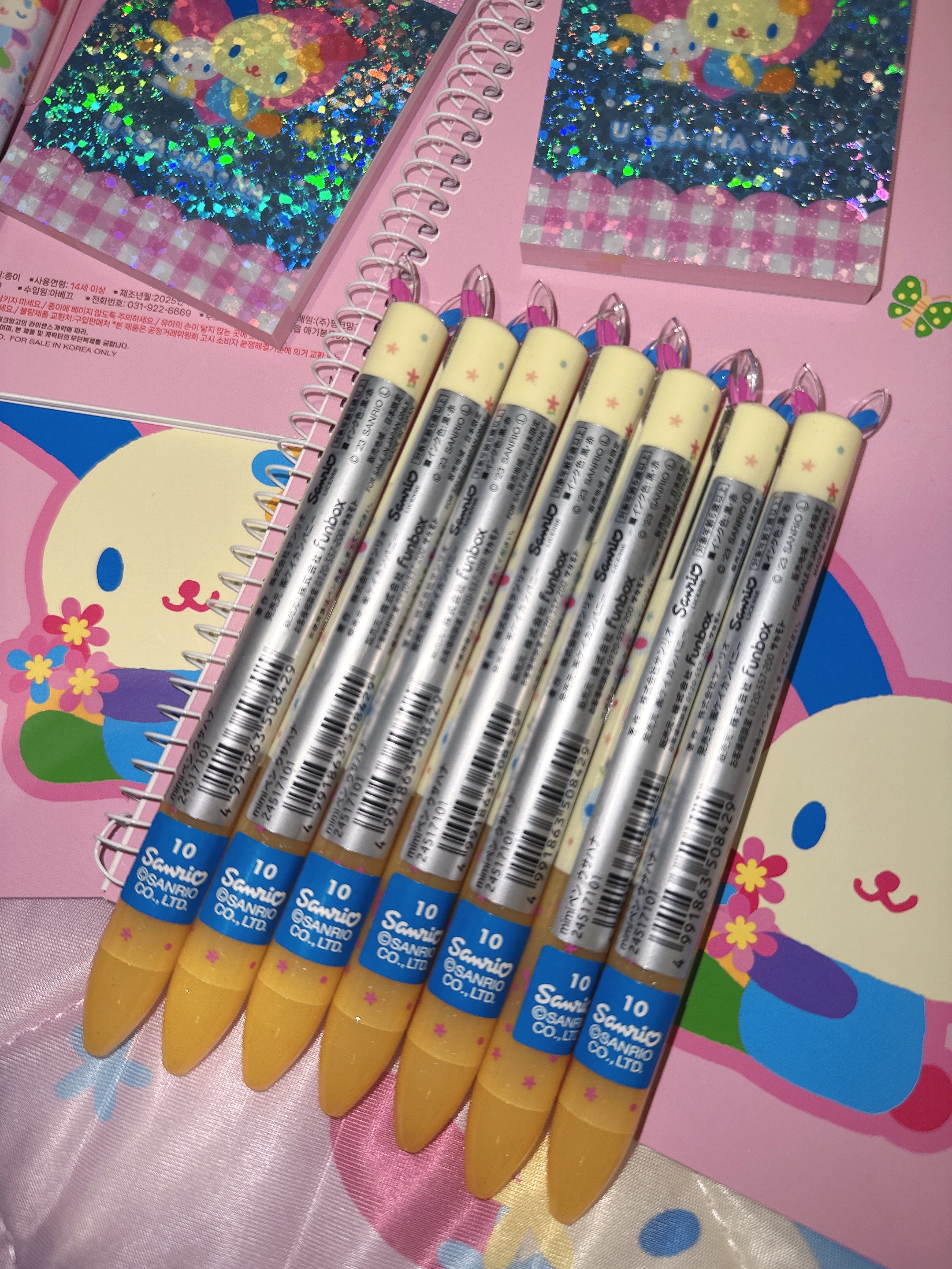 現貨｜日版 Usahana 雙色原子筆（筆芯顏色紅+黑）🌈