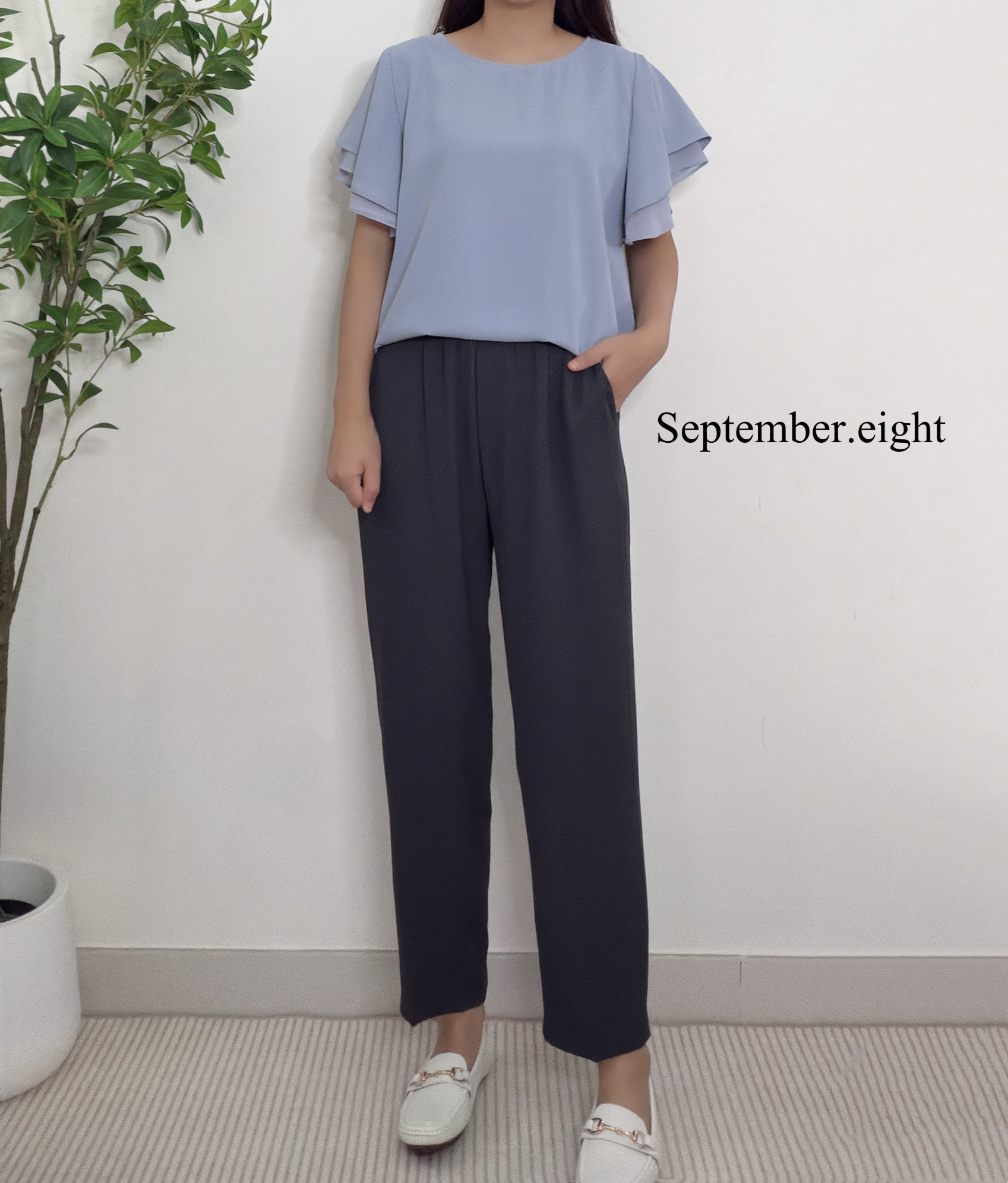 簡約Ruffle 䄂top