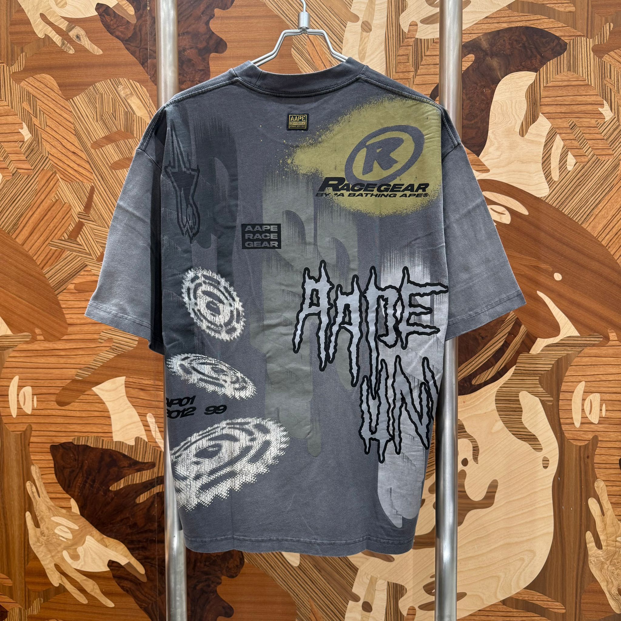 AAPE OVERSIZE fit AAPEUNVS graphic tee (1864) 寬鬆版